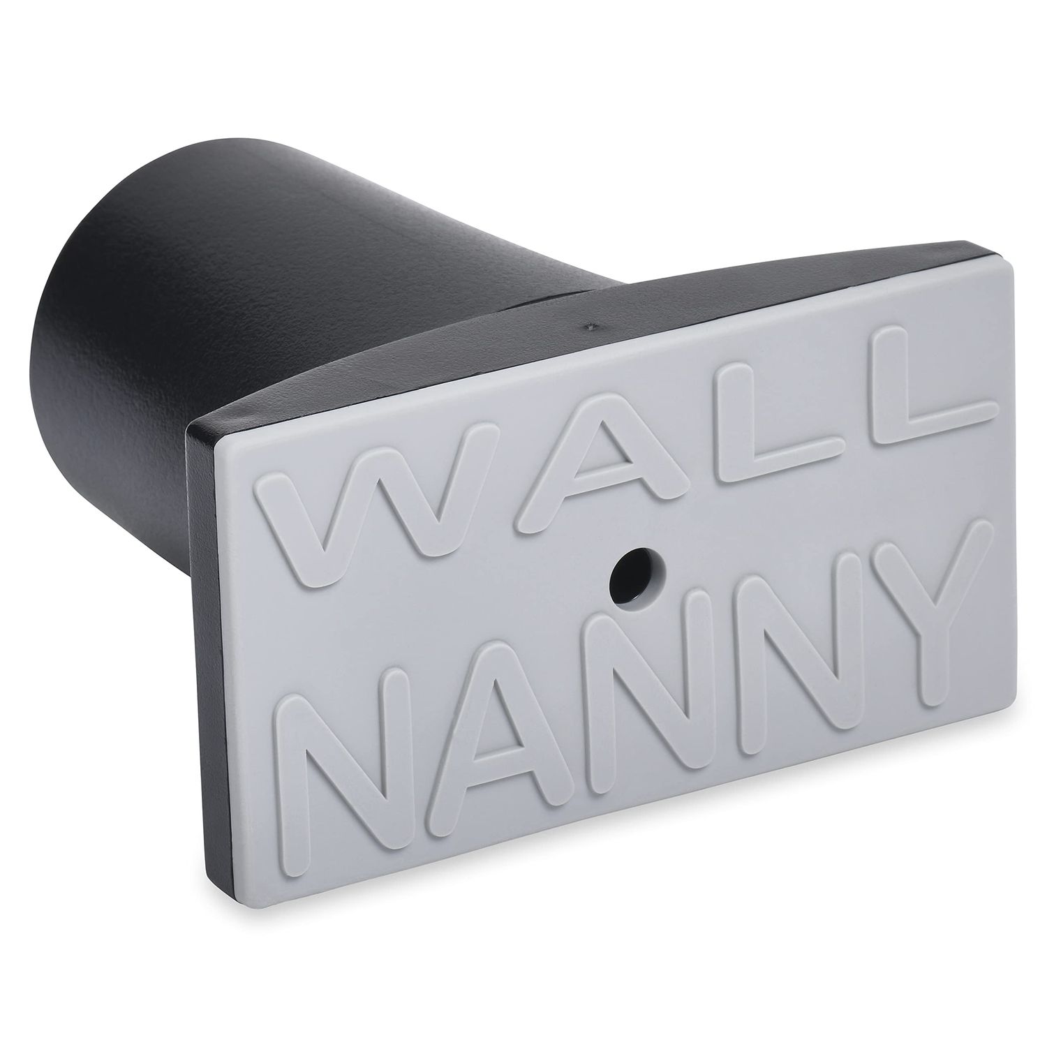 Wall Nanny Extender 4 Inch Baby Gate Extension (Made in USA) Extends Pressure Mounted Gates, Protects Walls, Stabilizes Gate - for Child Pet & Dog Gates - Works on Stairs, Protector (4 Pack) Black