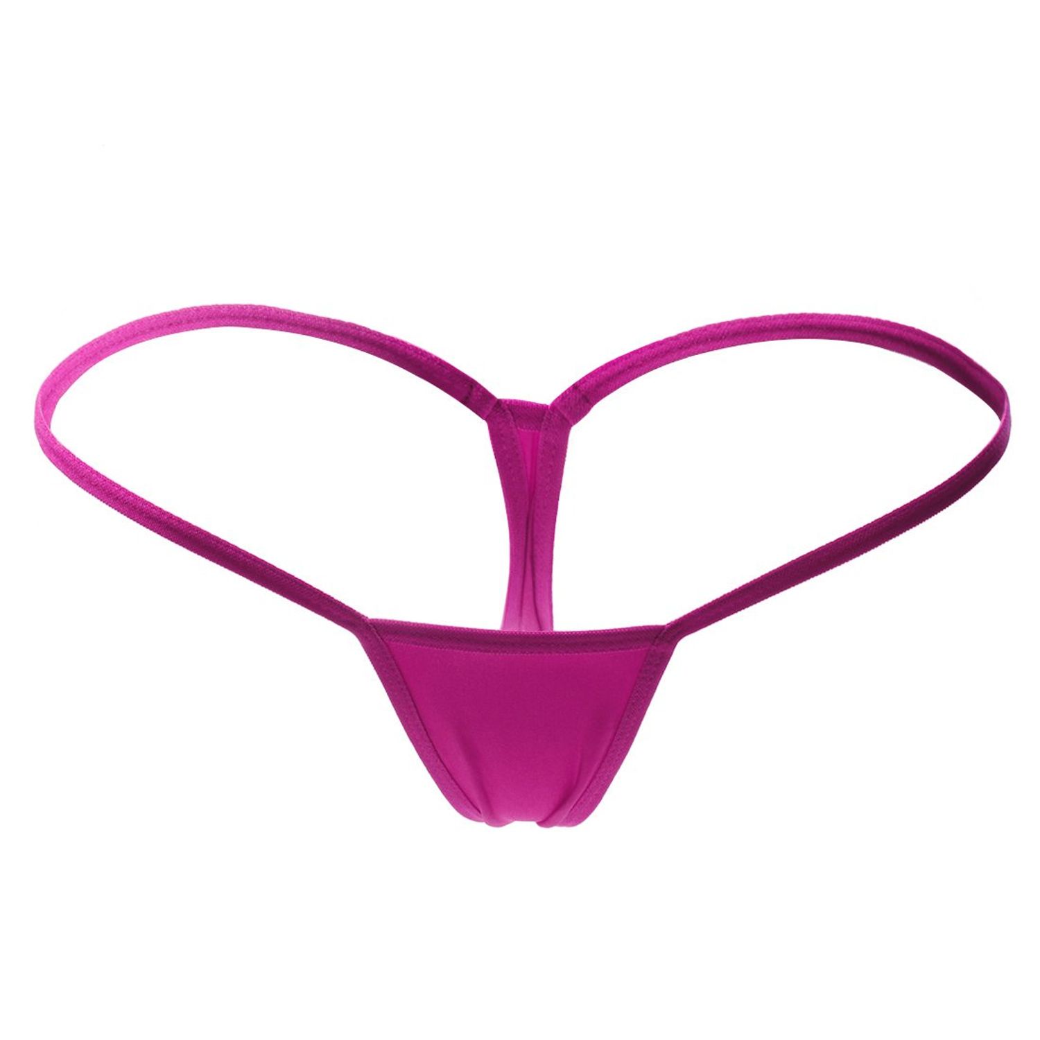 ETAOLINE Women's Low Rise Micro Back G-string Thong Panty Lingerie Set (S, 5 pack (5 colors))