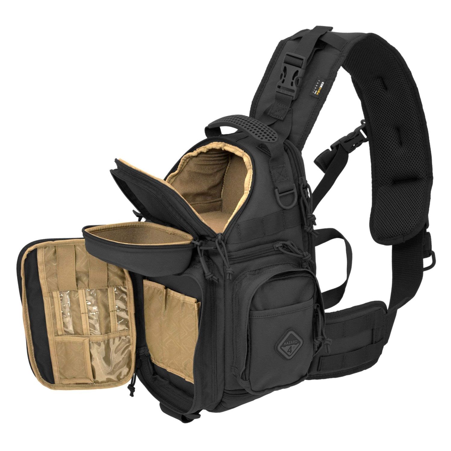 HAZARD 4 Freelance: Photo and Drone Tactical Sling-Pack - Black