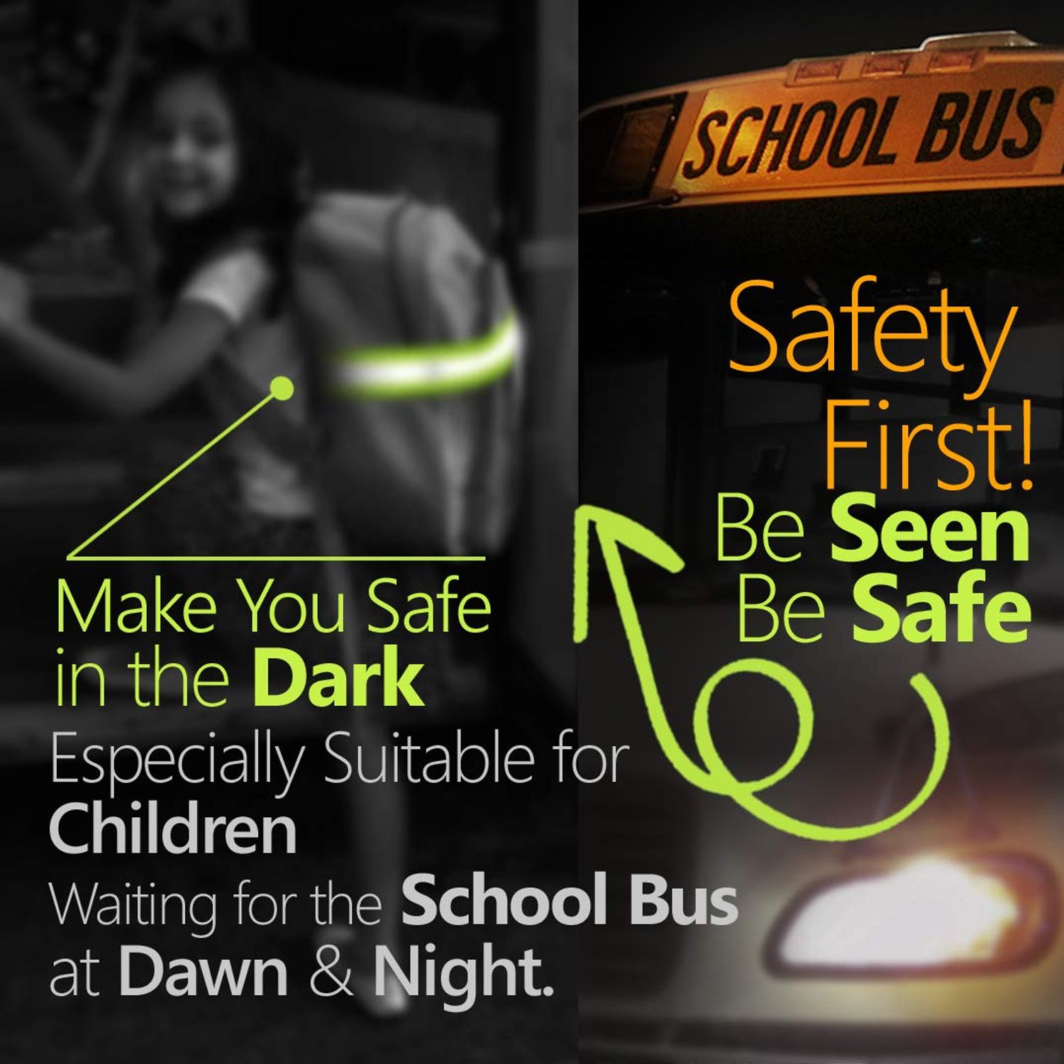High Visibility Reflective Sash for Walking at Night -Perfect Substitution Reflective Vest Reflective Jacket, Running Gear for Men Women Kids, Night Walking Safety Gear Reflective Belt for Dog Walking