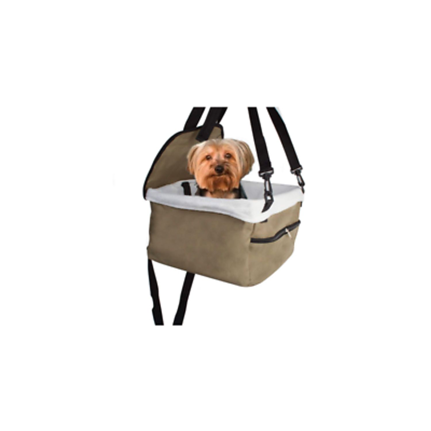 Pet Carrier Car Seat Booster Dog Cat Puppy Kitten Travel Portable Safety Zipper