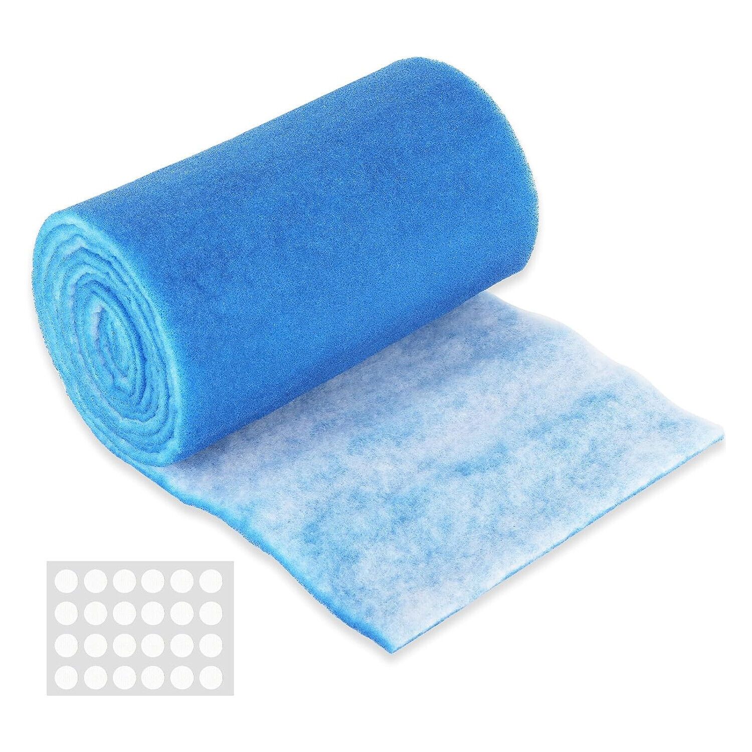 Aquarium Filter Media Pad Cut to Fit for Fish Tank Canister Filter 12"x12'x1/2"