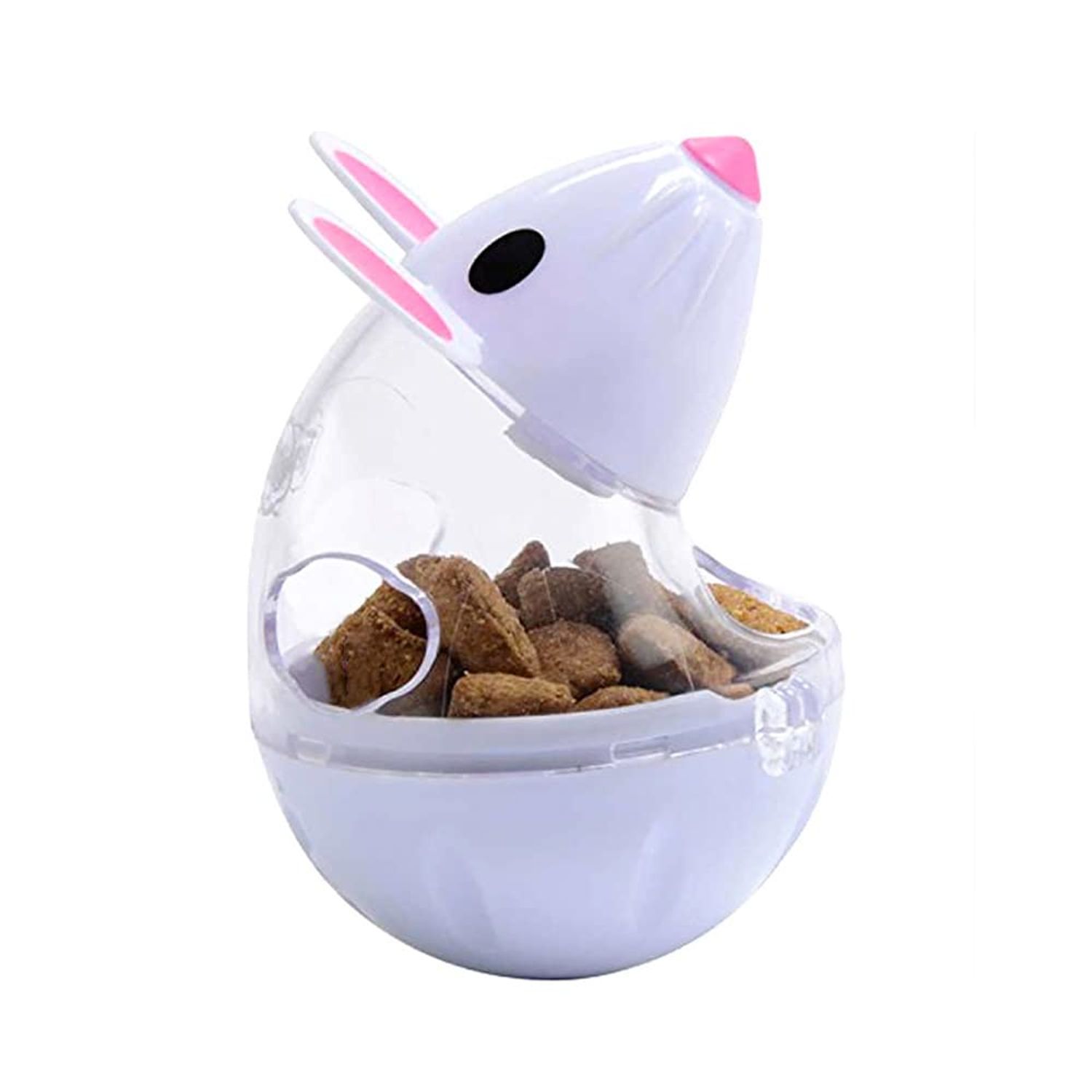DOYIFUN 2pcs Cat Slow Feeder Cat Food Ball,Mice Water Droplet Bone Tumbler Shaped Pet Treat Ball Cat Food Toy Ball,Cat Slow Feeder,Cat Enrichment Toys