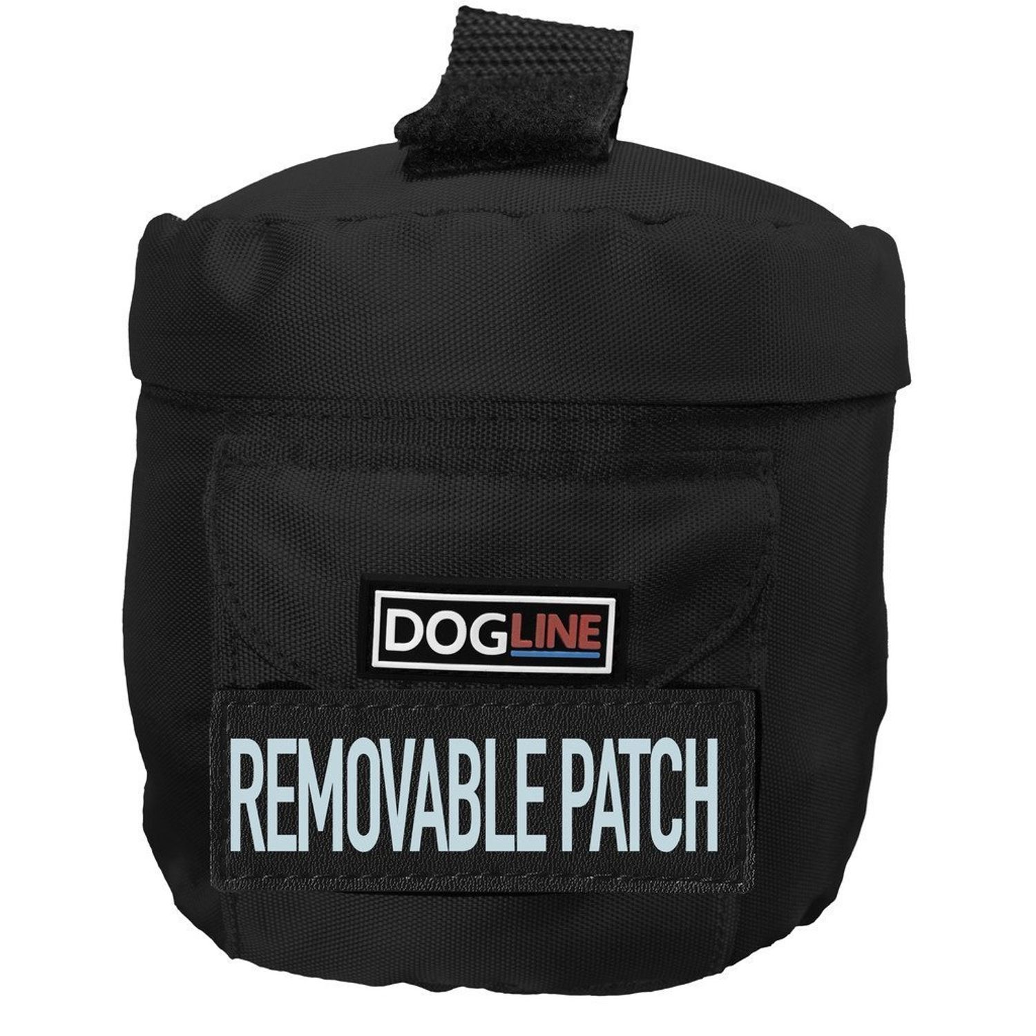 Dogline Side Utility Bags for Unimax Harness Service Dog First Aid Kit Medical Alert (L/XL, Black)