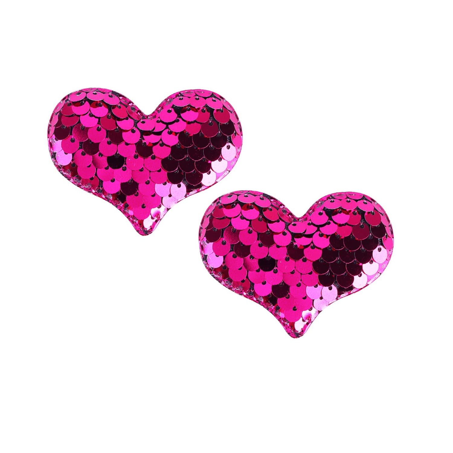 20pcs Heart Hair Clip for Girls Sparkle Glitter Sequins Baby Clips Birthday Valentines Gift Hair Accessories Set
