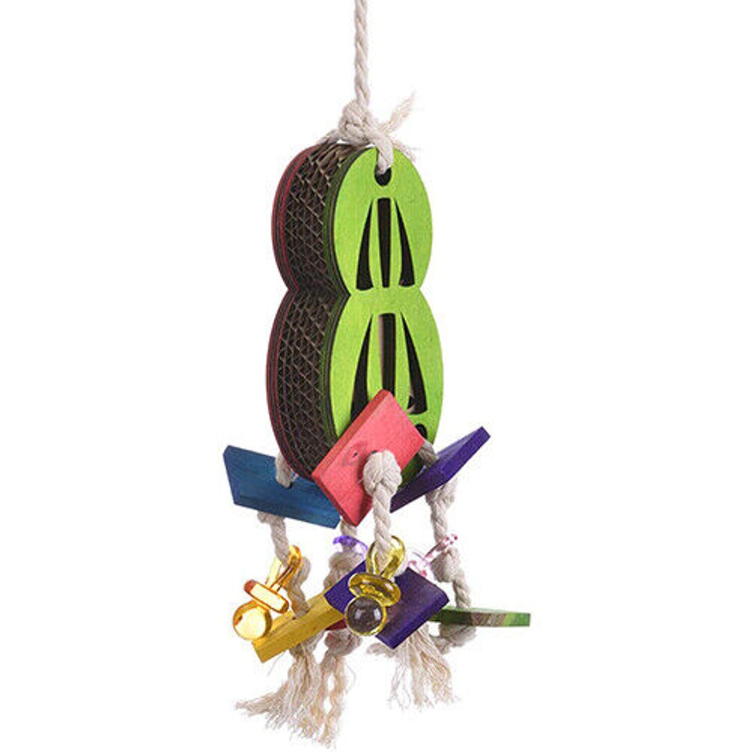 2240 Peanut Chew bird toy parrot cage toys cages cockatiel parakeet conure pet