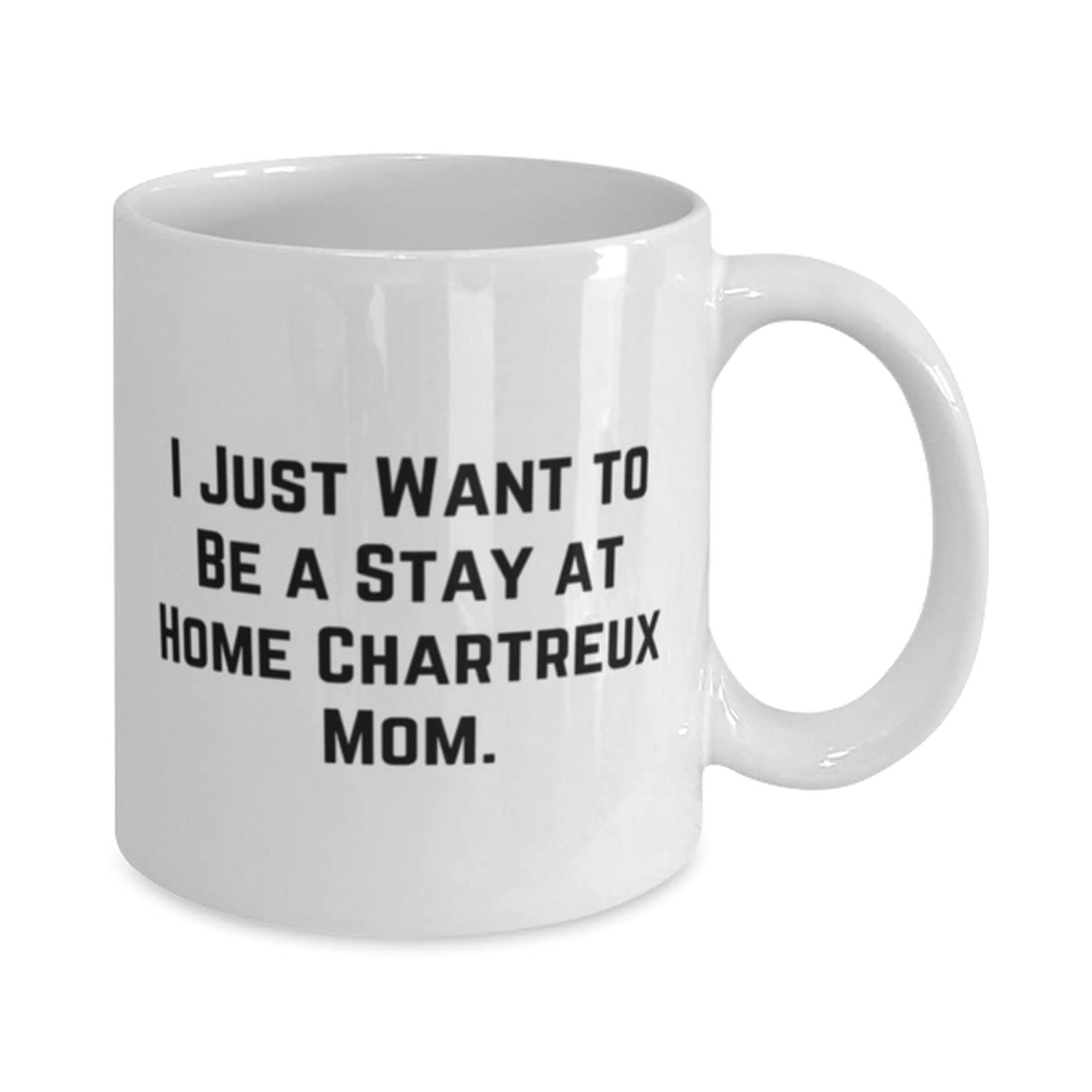 Chartreux Cat Gifts For Cat Lovers, I Just Want to Be a Stay at Home, Nice Chartreux Cat 11oz 15oz Mug, Cup From Friends, Cat toys, Catnip, Scratching post, Cat bed, Cat tree, Automatic litter box,