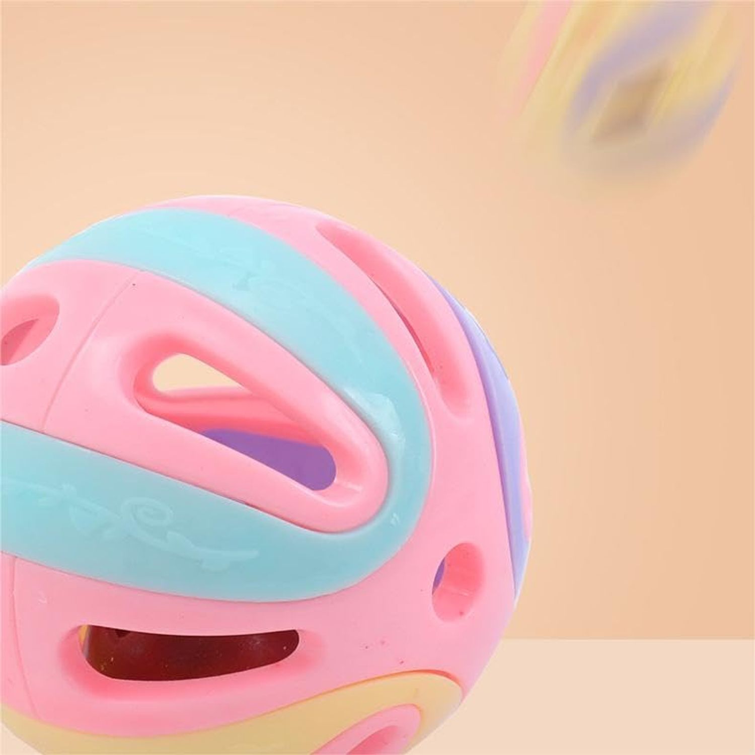 LIVE4COOL 9 Pcs Cat Toys Bell Balls Self-Help Boredom Sounding Bells Tease Cat Nibbling Balls Rattle Toy Balls