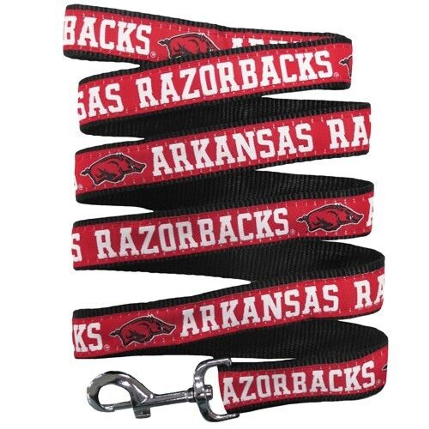 Arkansas Razorbacks NCAA Pet Dog & Cat Leash  NEW Size Large