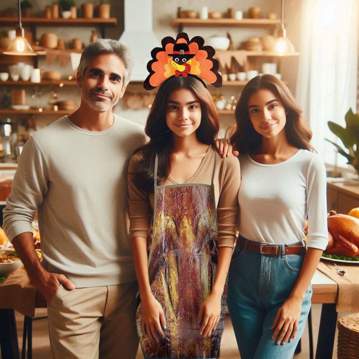 PMU Thanksgiving Tom Turkey Headband for Thanksgiving Party Costume Accessories for Adults (1/Pkg) Pkg/1