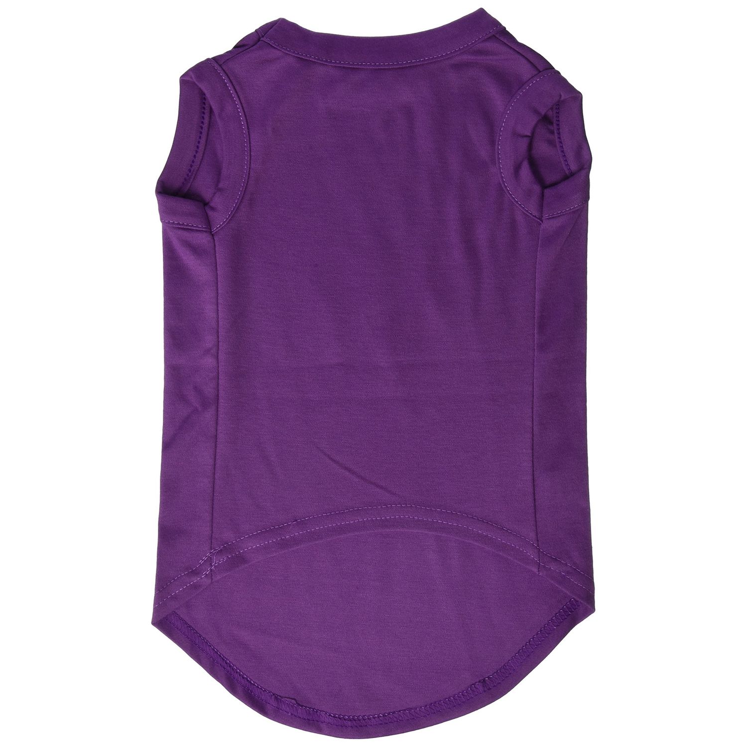 Hanukkah Pet Dog & Cat Shirt Screen Printed, "Happy Hanukkah" Purple XL (14-20 lbs.)
