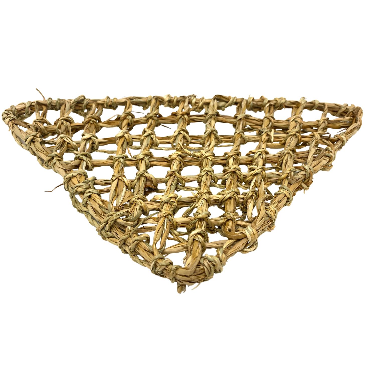 Bonka Bird Toys 3731 Woven Triangular Seagrass Mat 12x8x8 Natural Craft Part Bird Toy