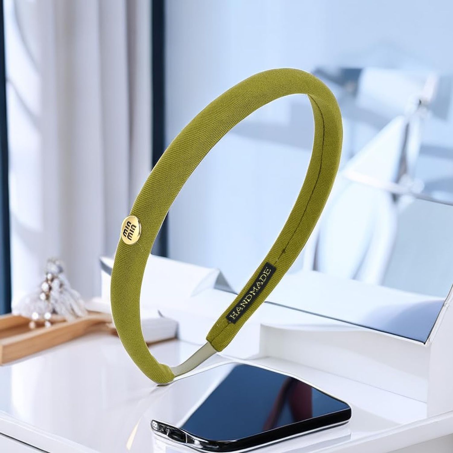 Sluxa Thin headbands for women,Fashion letters hairbands for teen girls, Simple womens headbands fashion.