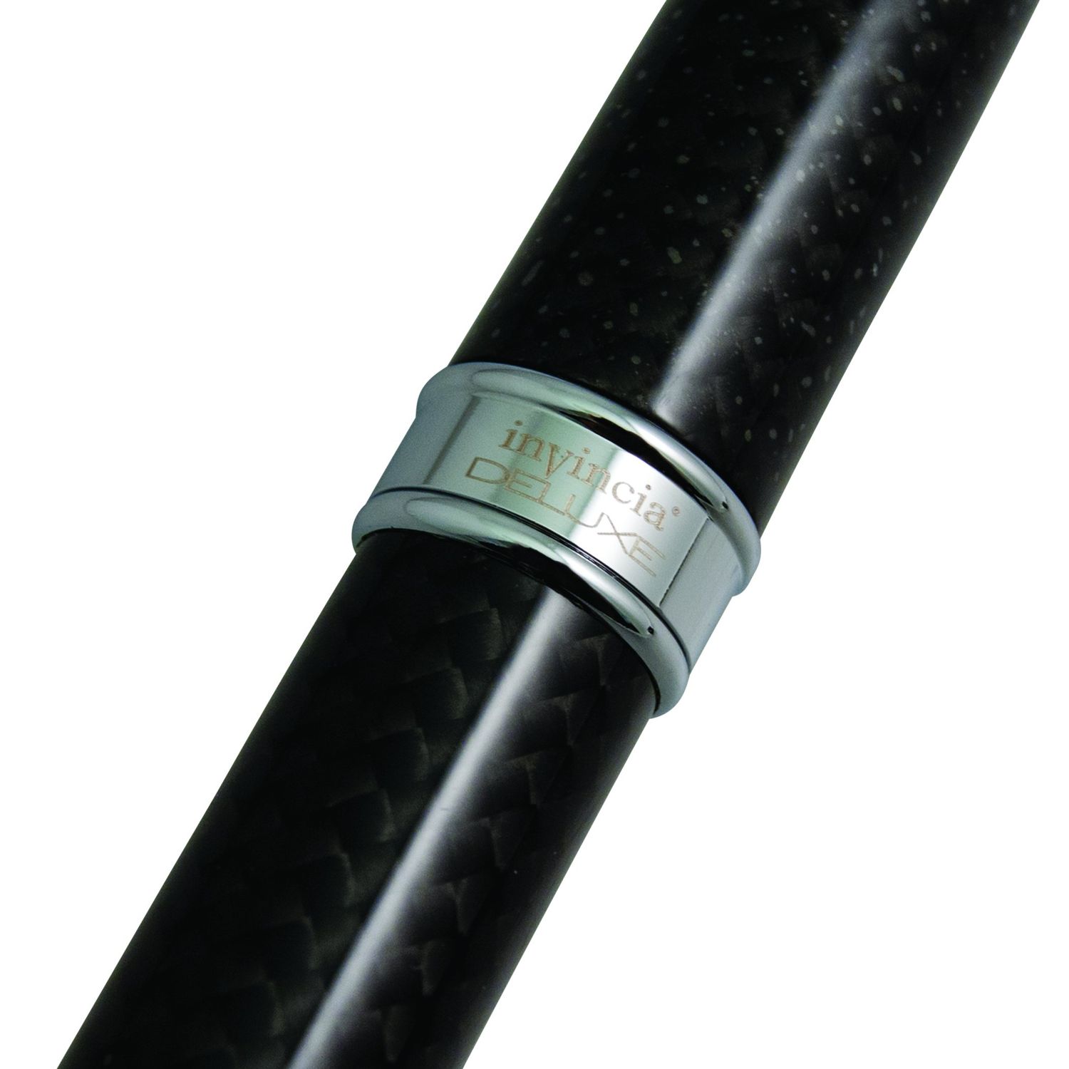 Monteverde Invincia Deluxe Chrome Fountain Pen, Broad Nib (MV41291 B NIB)