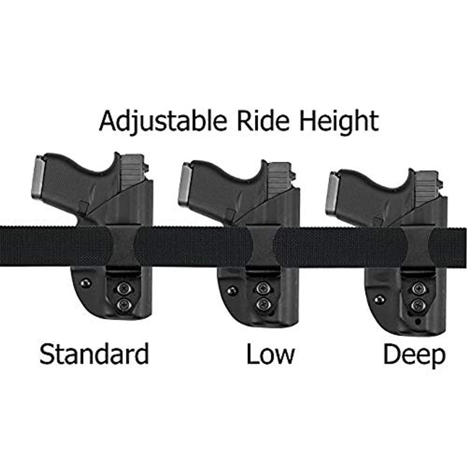 Vedder Holsters LightTuck IWB Kydex Gun Holster Compatible with FN FNX 9mm / .40 (Right Hand Draw)