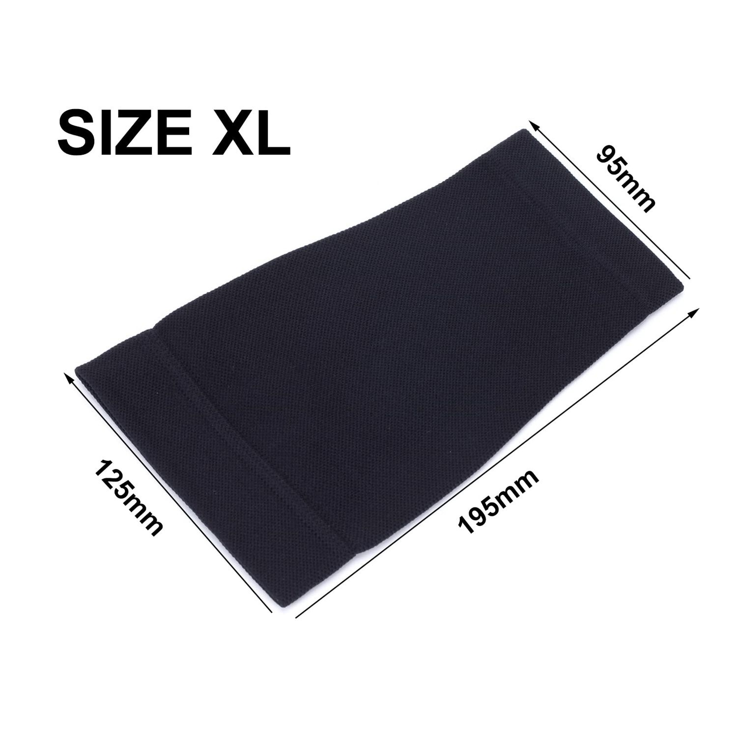 20LY 1 Pair Forearm Compression Sleeves for Men Women Tattoo Cover Up Sleeve Tattoo Aftercare Supplies (M, Black)