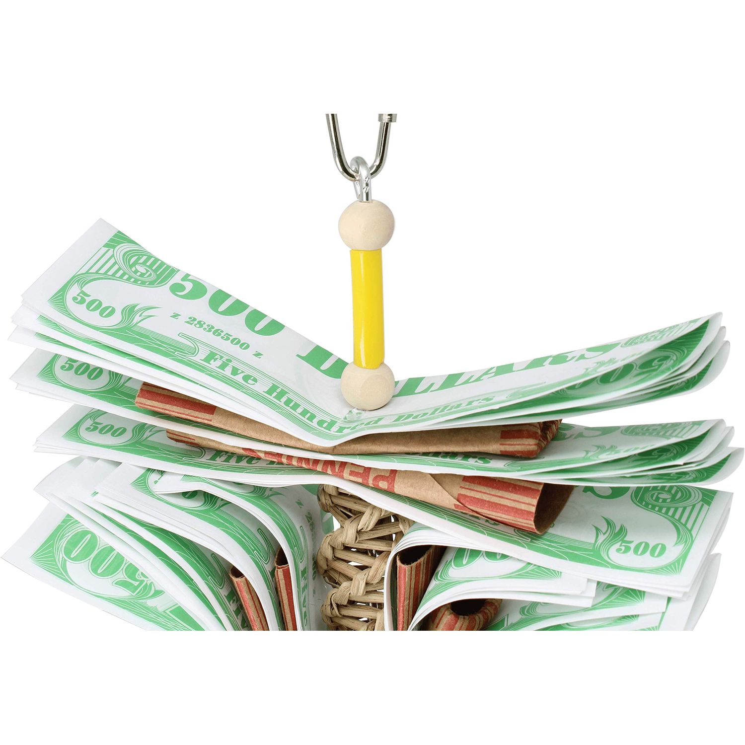 1024 Ka Ching Bonka Bird Toys Shreddable Vine Paper Parrot Parrotlet Cockatiel Parakeet Budgie Quaker