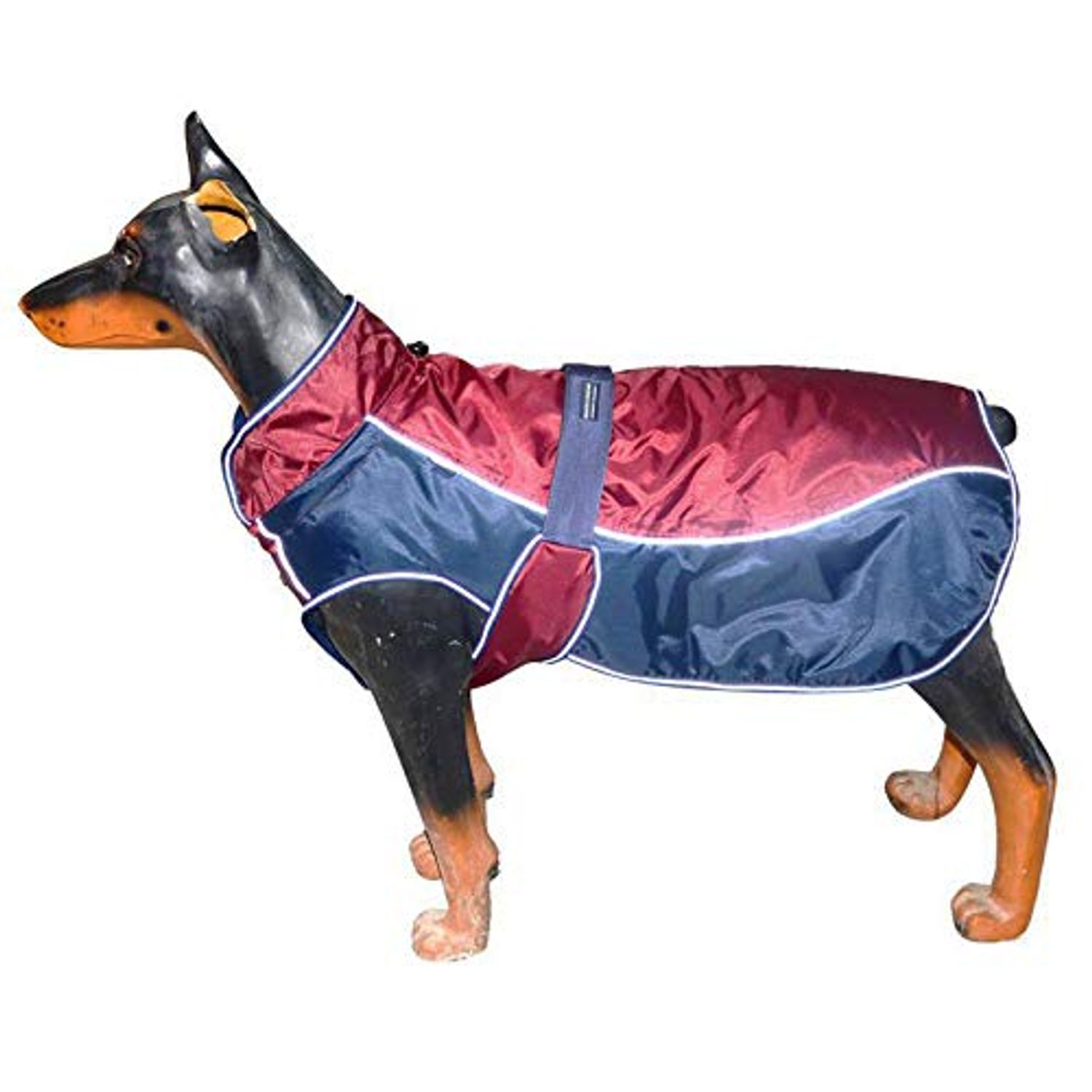 CHALLENGER 10" Dog Winter Jacket Blanket Dog Coat Dog Apparel Dog Vest Windproof Water-Resistant Cozy Cold Weather 420D Turnout Waterproof Medium Weight 608EE03