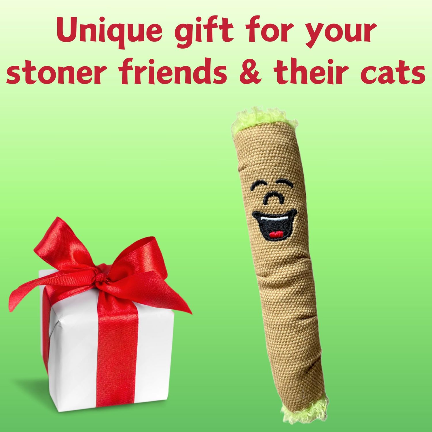 PAW:20 Lil' B The Blunt | Funny Cat Toy | Cool Plush Catnip Toy | Fun Novelty Gift | Play and Funny Photos