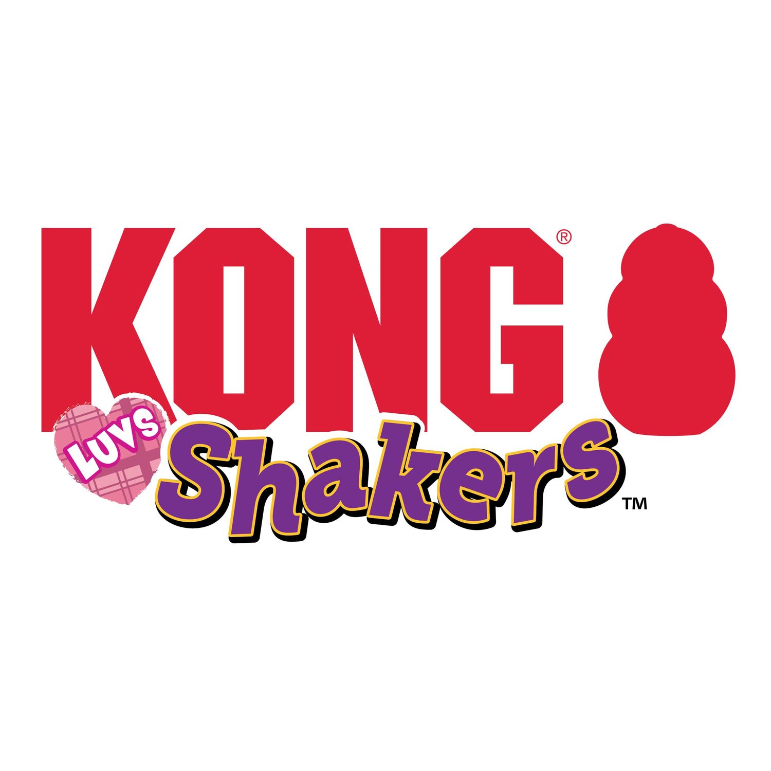 KONG SLV33 Shakers Luvs Giraffe Small Dog Toy Dog Toy