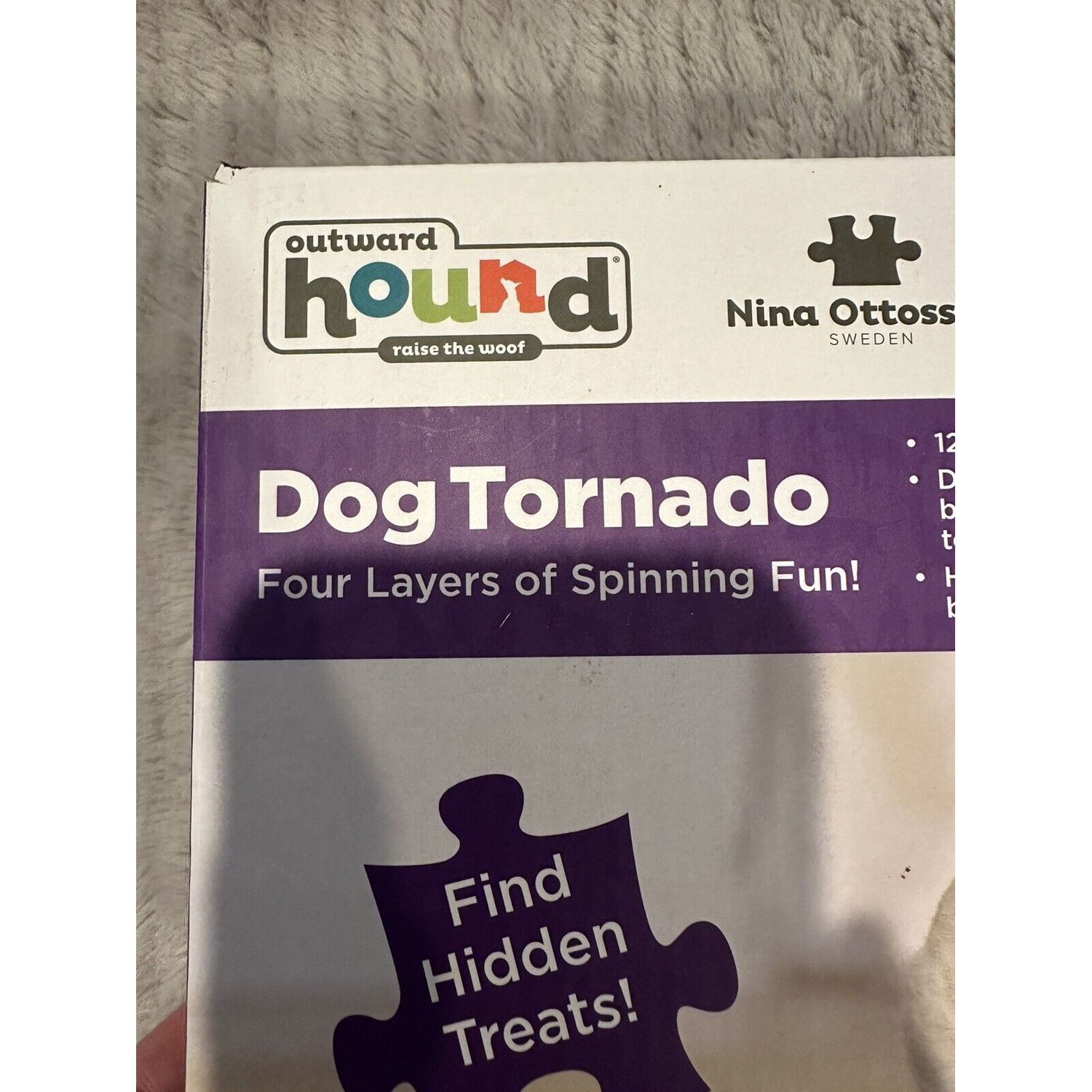 Outward Hound Dog Twister Interactive Treat Puzzle Dog Toy Ships FREE!