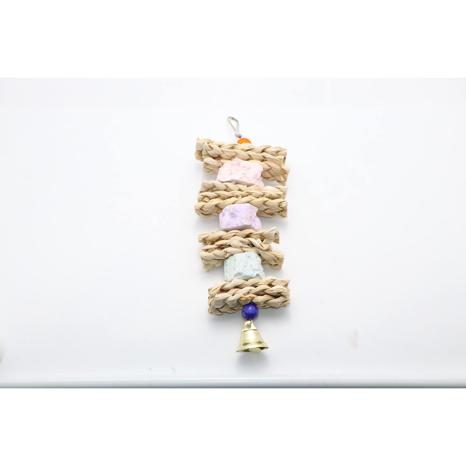 Litewoo Parrot Toy Bird Chew Toy High Calcium Plaster Hanging String Birdcage Accessories Suitable for Parrot Macaw African Grey Parrot Xuanfeng Parrot Bird Toy