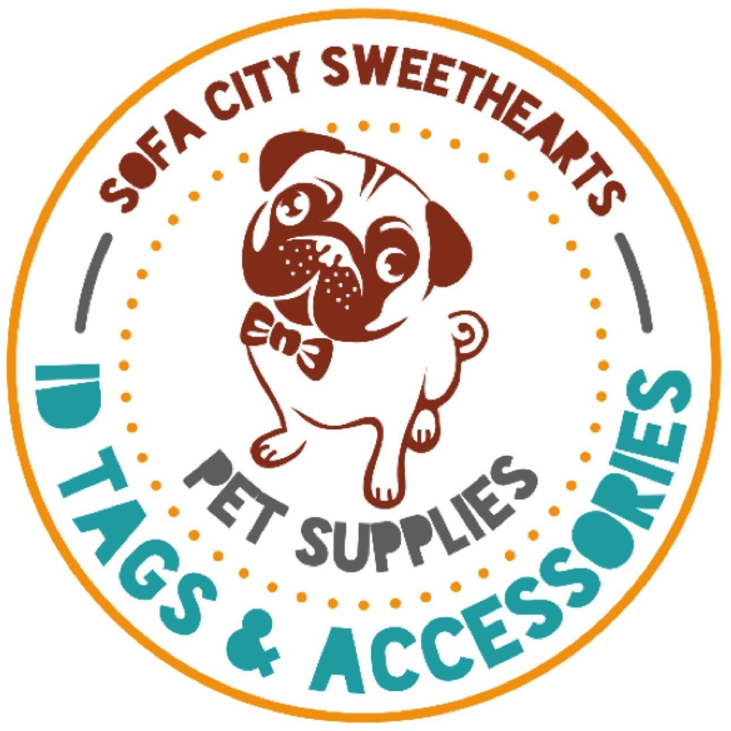 Silent & Lightweight Eco-Plastic Hello My Name Is" Pet ID Tag