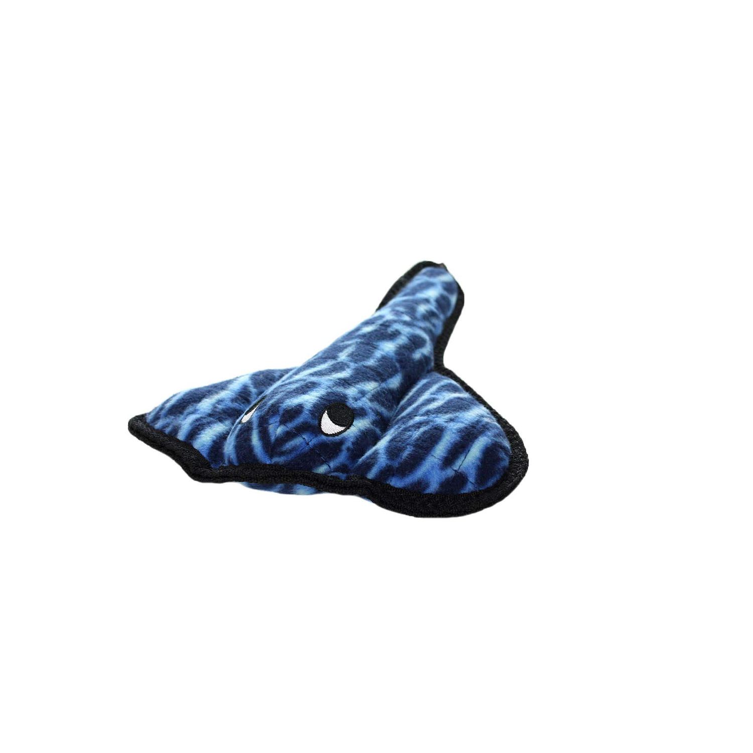 TUFFY - World's Tuffest Soft Dog Toy - Ocean Stingray - Squeakers - Multiple Layers. Made Durable, Strong & Tough. Interactive Play (Tug, Toss & Fetch). Machine Washable & Floats. (2 Combo Pack)