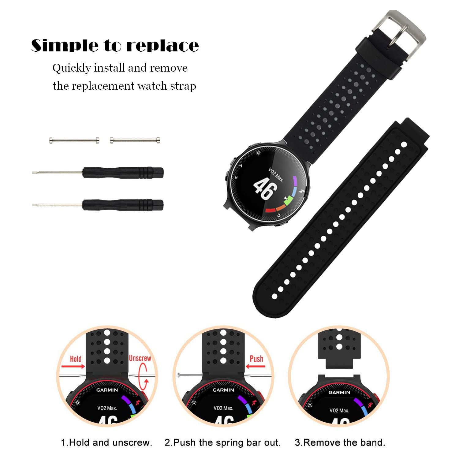Baaletc for Garmin Approach S20 S5 S6 Watch Bands Replacement Colorful Strap Wristband Accessories for Approach S20 Smartwatch