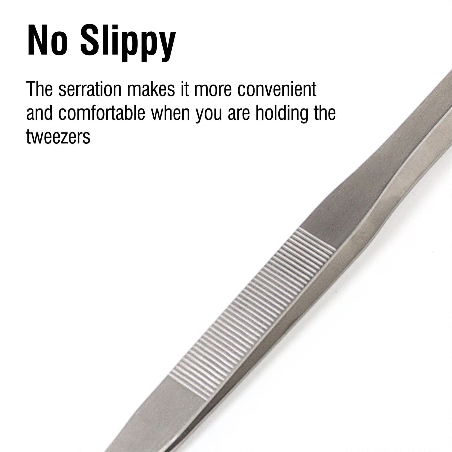 Dxobay 2Pcs 18.9 inch Extra Long Tweezers for Salt & Fresh Water, Heavy Duty Reptile Feeding Tongs for Aquarium & Terrarium, Large Metal Snake Feeding Tongs, SUS 304 Stainless Steel Tweezers