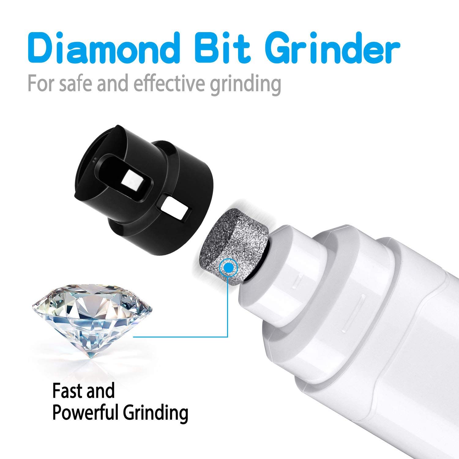 Casfuy Replaced Dog Nail Grinder Wheel