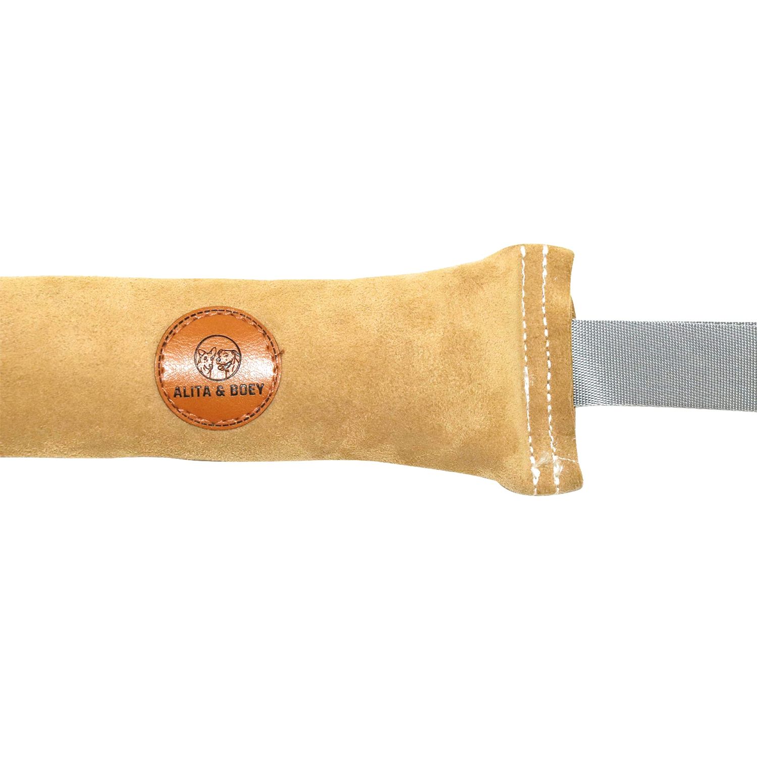 Tug Toy for Dogs- Training or Play - Made with Leather- Alita&Boey