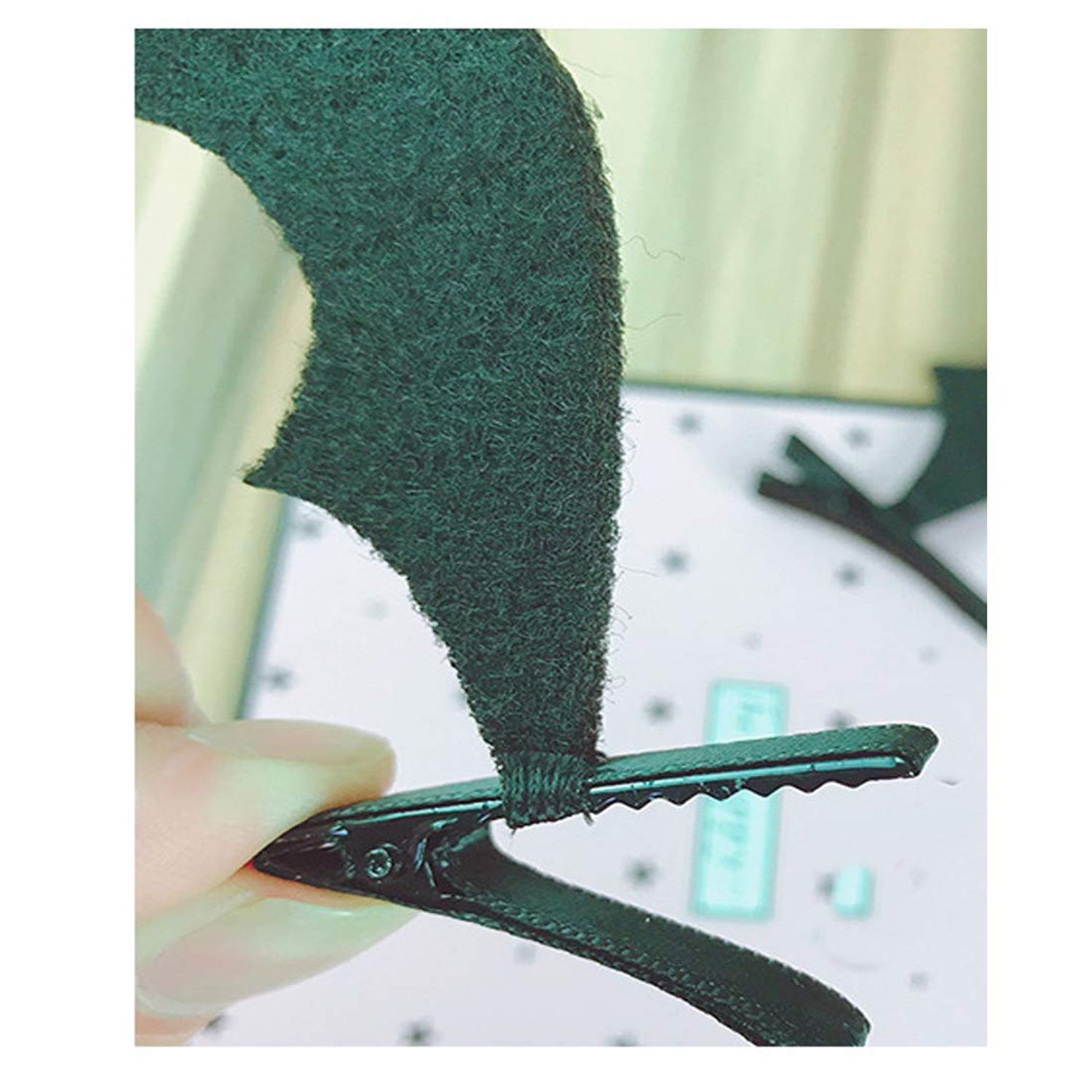 Halloween Cartoon Hair Clips Hairpin Hair Accessories Cosplay Costume WJR06 (Bats Wing Set)