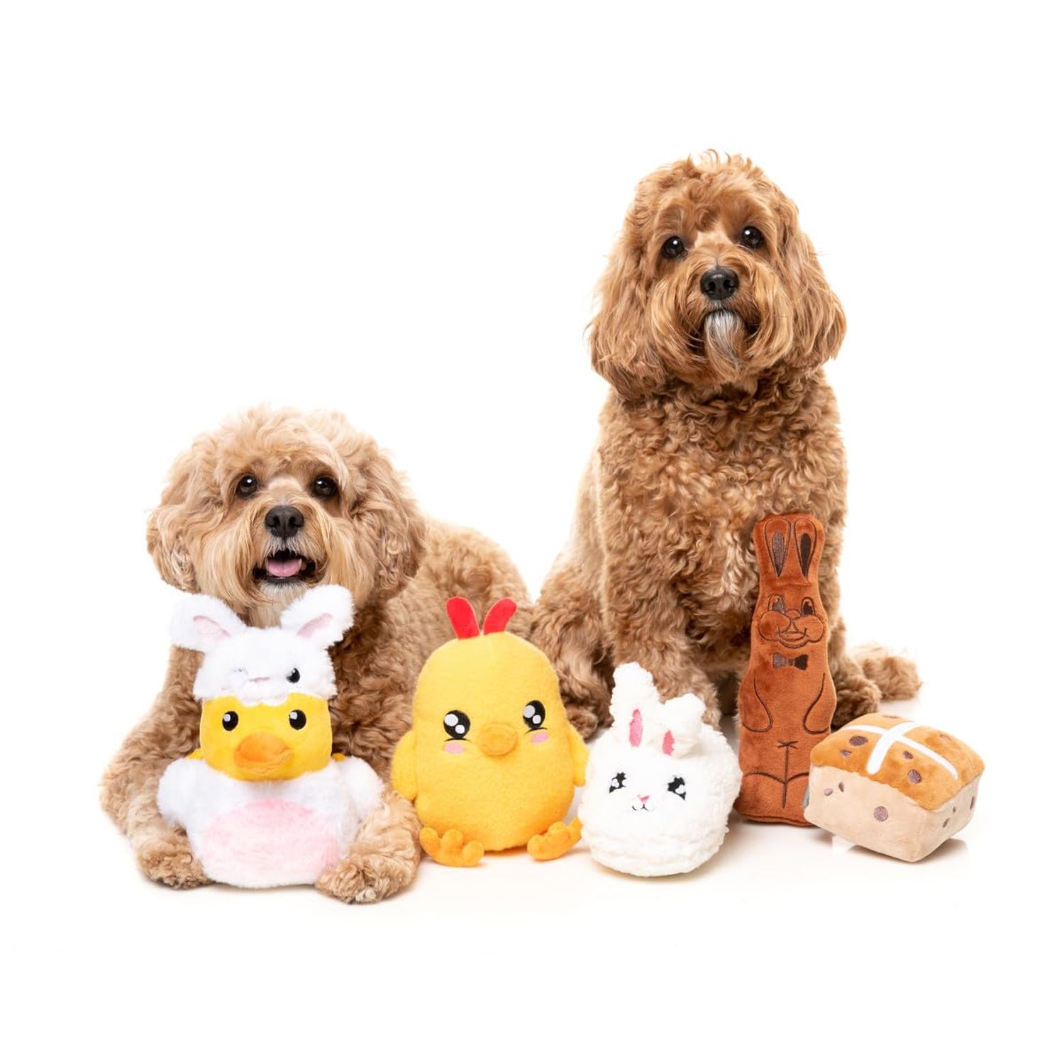 Fuzzyard Easter Duck Assorted Plush Soft Dog Toy (Easter Duck)