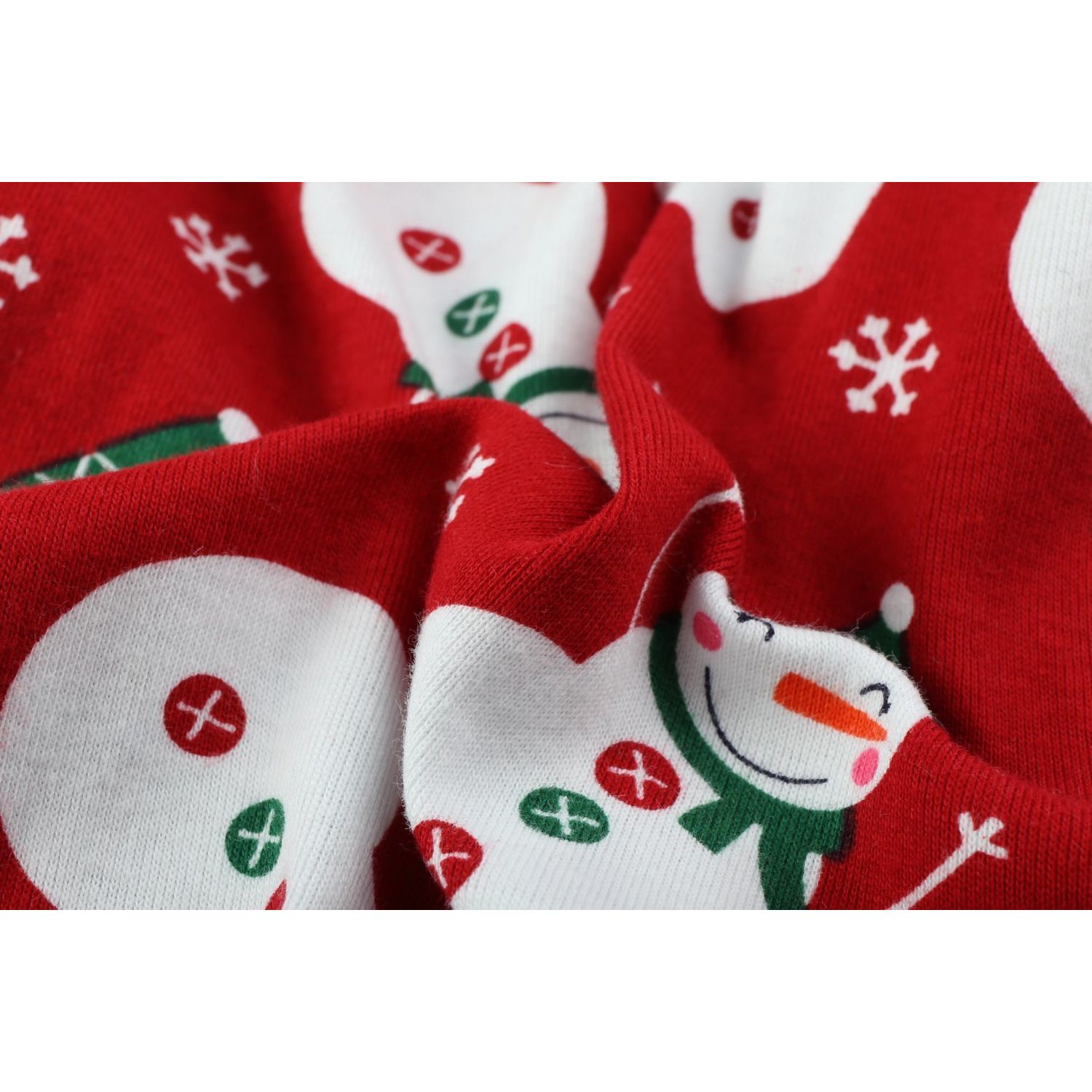 Lanyarco Cute Snowman Reindeer Pet Clothes Christmas Dog Pajamas Shirts, Red Back Length 12" Small