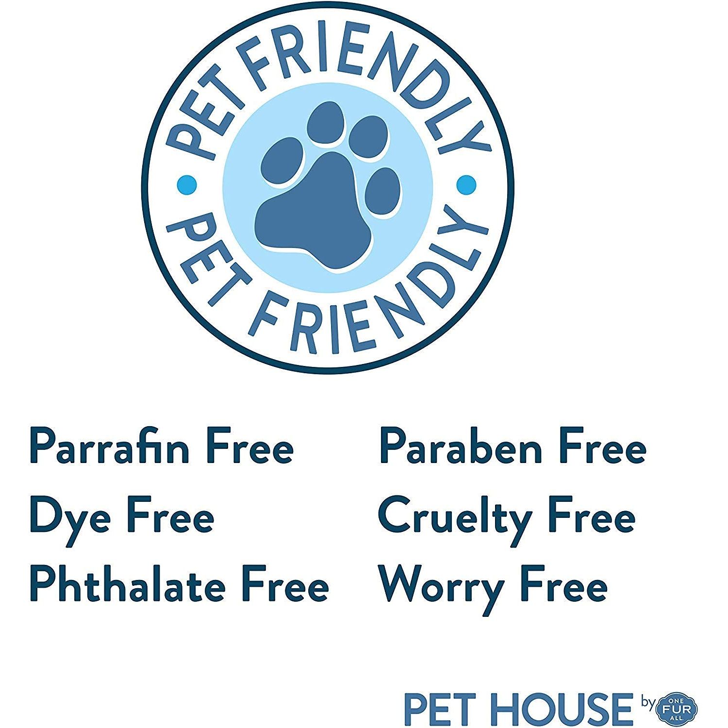 One Fur All 100% Natural Soy Wax Melts in 20+ Fragrances, Pack of 2 by Pet House - Long Lasting Pet Odor Eliminating Wax Melts, Non-Toxic Pet Wax Melts, Made in USA (Vanilla Creme Brulee)