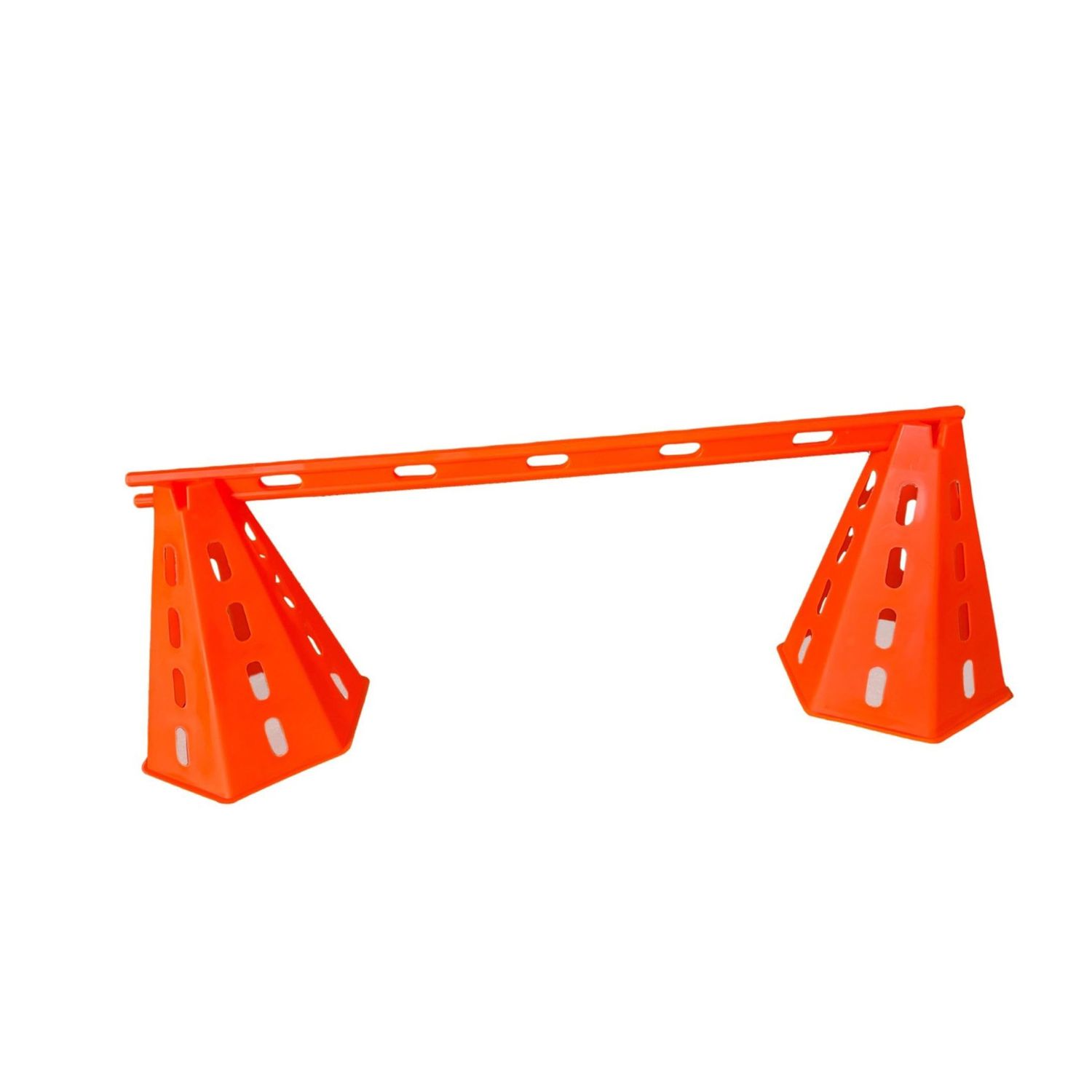Arriba Sports Cone Hurdle Set; Training Cones and Agility Poles: Agility Training Set; 12 Cones and 6 Agility Poles with Carry Bag