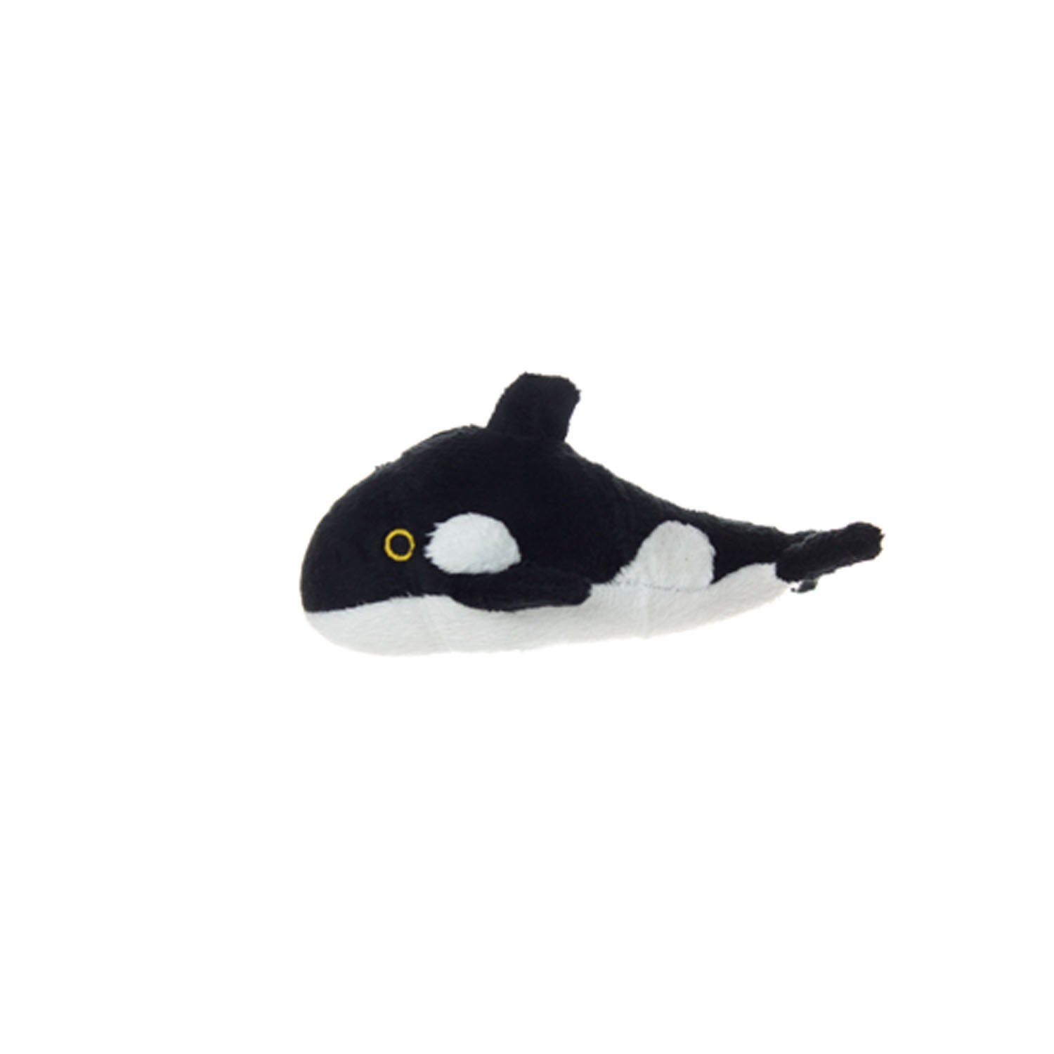 MIGHTY- Ocean Junior Whale - Squeaker - Multiple Layers. Made Durable, Strong & Tough. Interactive Play Dog Toy (Tug, Toss & Fetch). Machine Washable & Floats