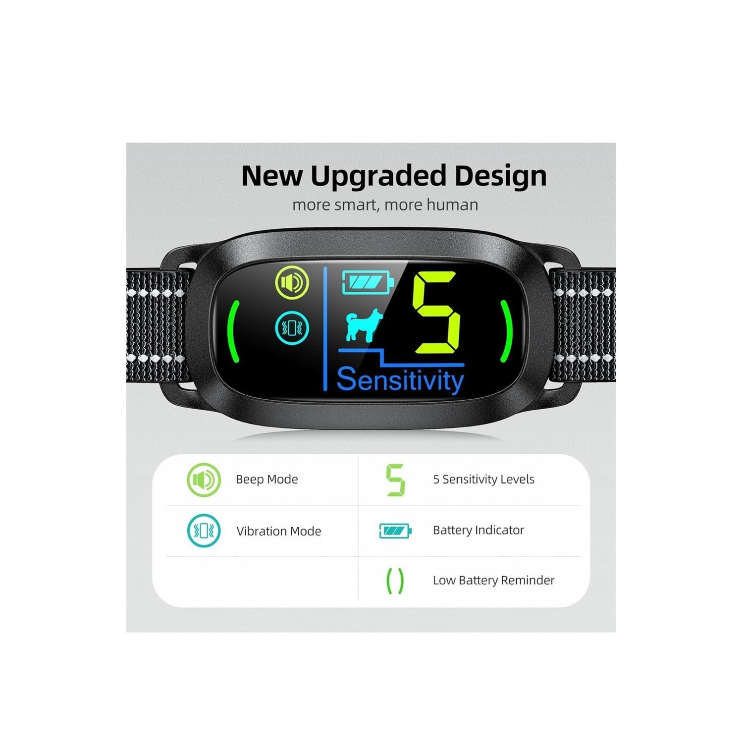 Auto Anti bark Dog Collar Intelligent Waterproof Barking Terminator New