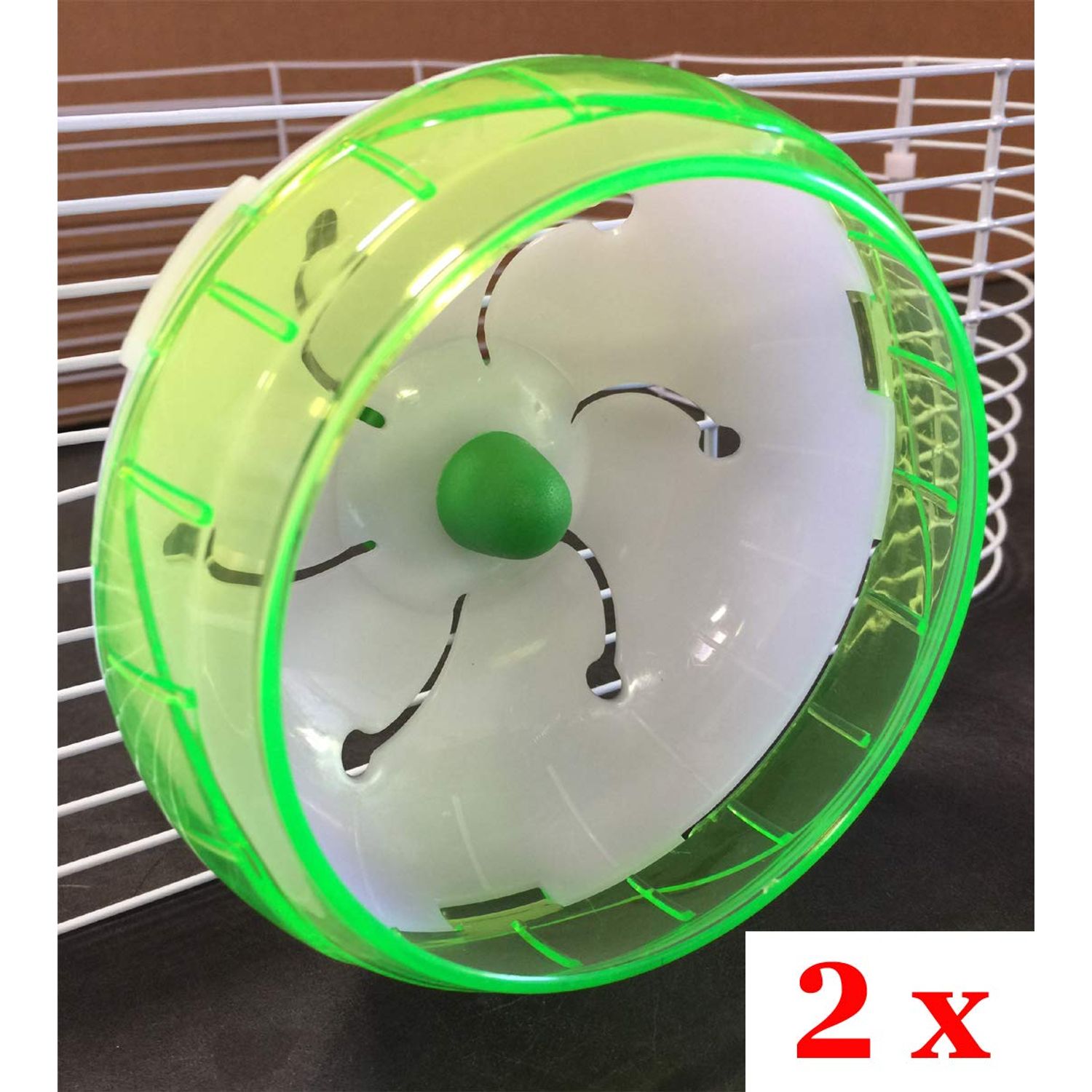 Acrylic Clear Expandable and Customizable 3-Solid Floor Levels Hamster Habitat Mouse Mice Home Rodent Gerbil Rat Cage Top Lookout Level with 6" Diameter Exercise Ball
