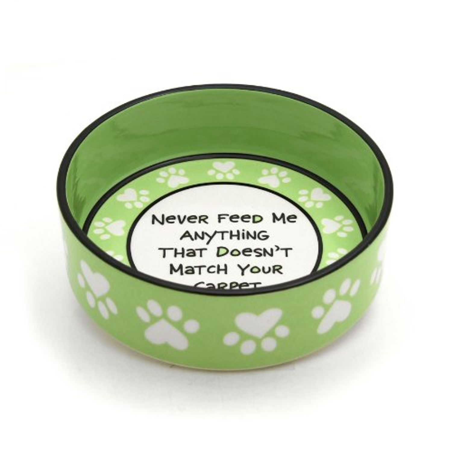 Our Name Is Mud Carpet Pet Bowl