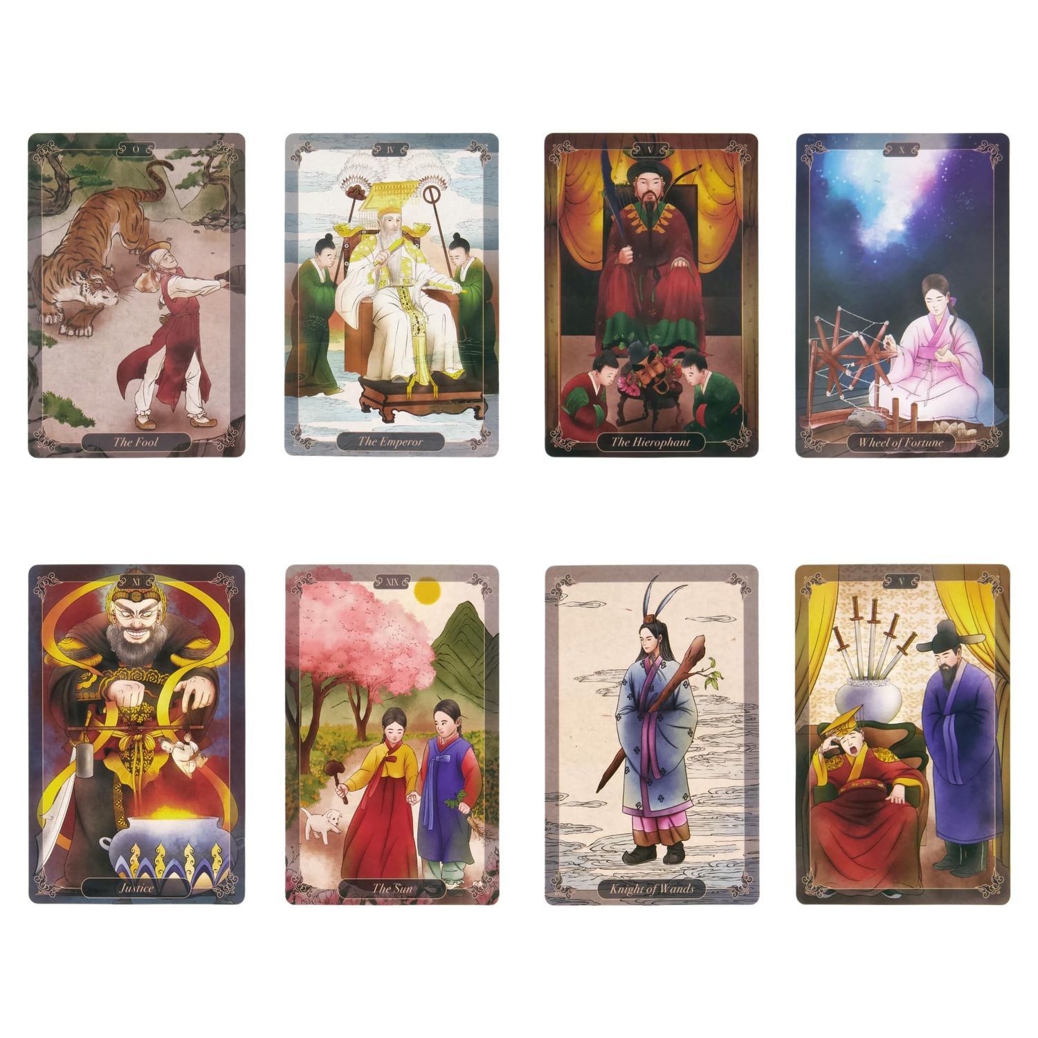 PRIME MUSE Korean Shamanism Manshin2 Tarot Deck with Guidebook Set