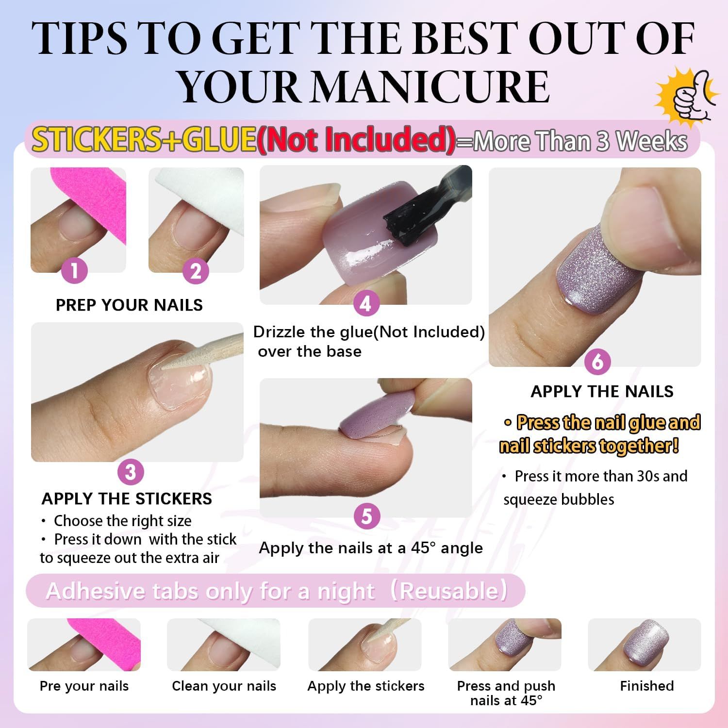 KQueenest Thick Cat Eye Gel Nails Press ons, Glitter Press on Nails Short Square, Sparkle Bling Fake Acrylic Nails Glue on Short, Shiny Cute Small False Nails Set for Manicure 30 Pcs, Neon Hot Pink