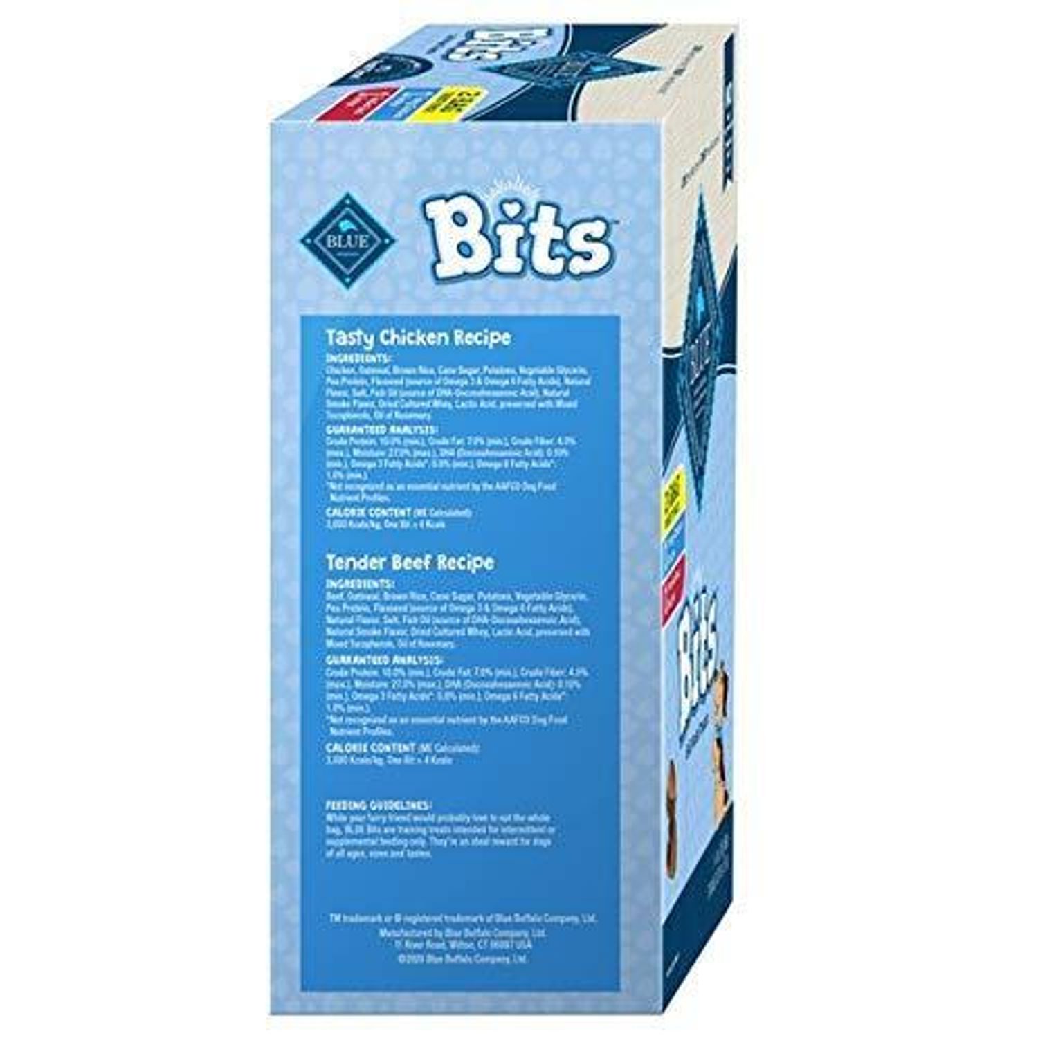 Blue Buffalo Blue Bits Natural Soft-Moist Training Dog Treats Variety Pack 2