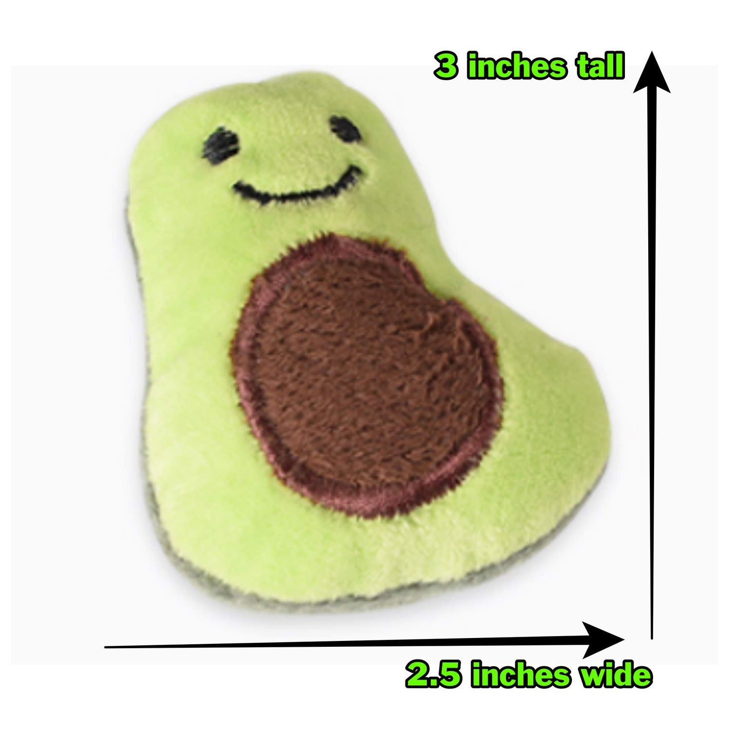 Smokey's Stash Catnip Filled Banana, Avocado, and Smokey Cat Toys with Sisal Mouse and Ball for Cats