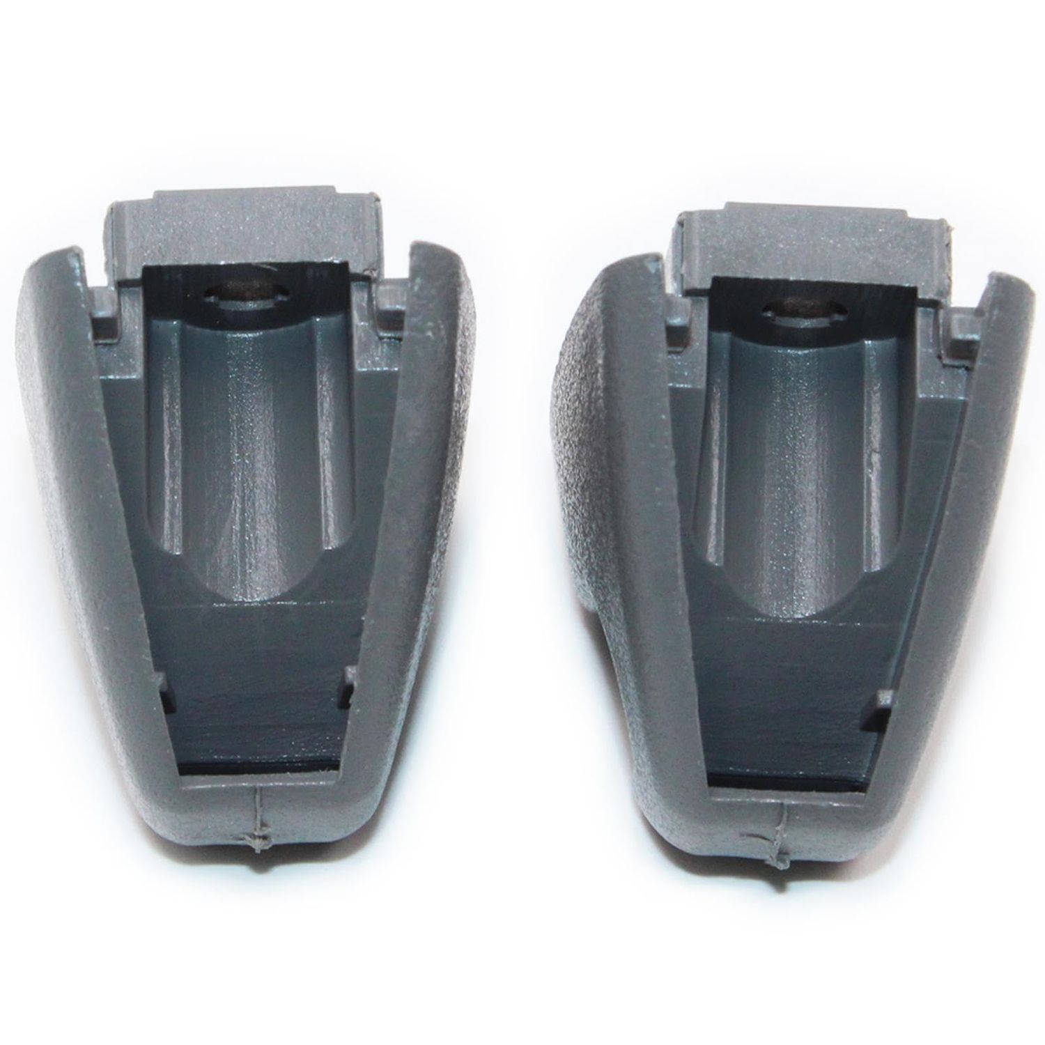 Havgufil 2PCS Sun Visor Support Clip for 2007-2013 Chevy Silverado Tahoe GMC Sierra Yukon #15882854 Gray