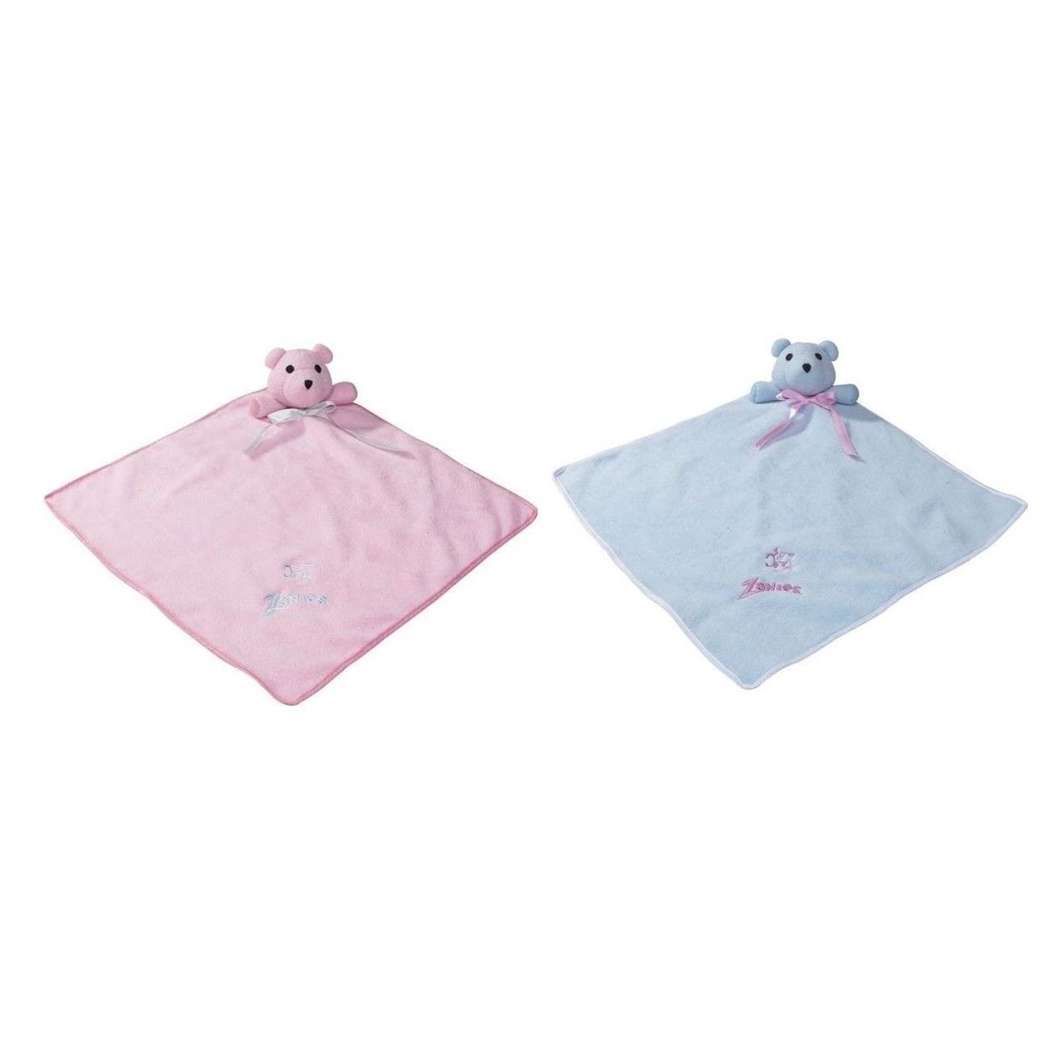 Snuggle Bear Blankets Toys for Dogs - Cute Soft Bear Blanket Dog Toy - Squeaks !(Princess Pink)