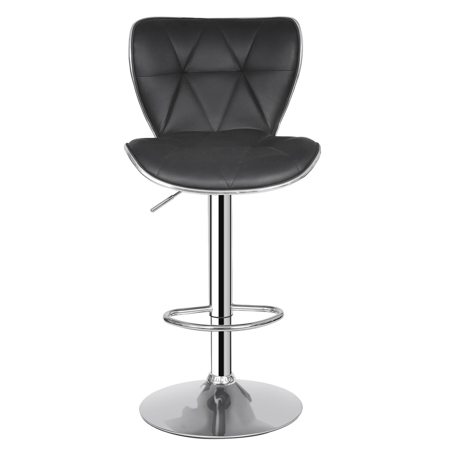 Shell Bar Stools Set of 4 Adjustable Height Swivel Bar Stools Dining Chairs Home