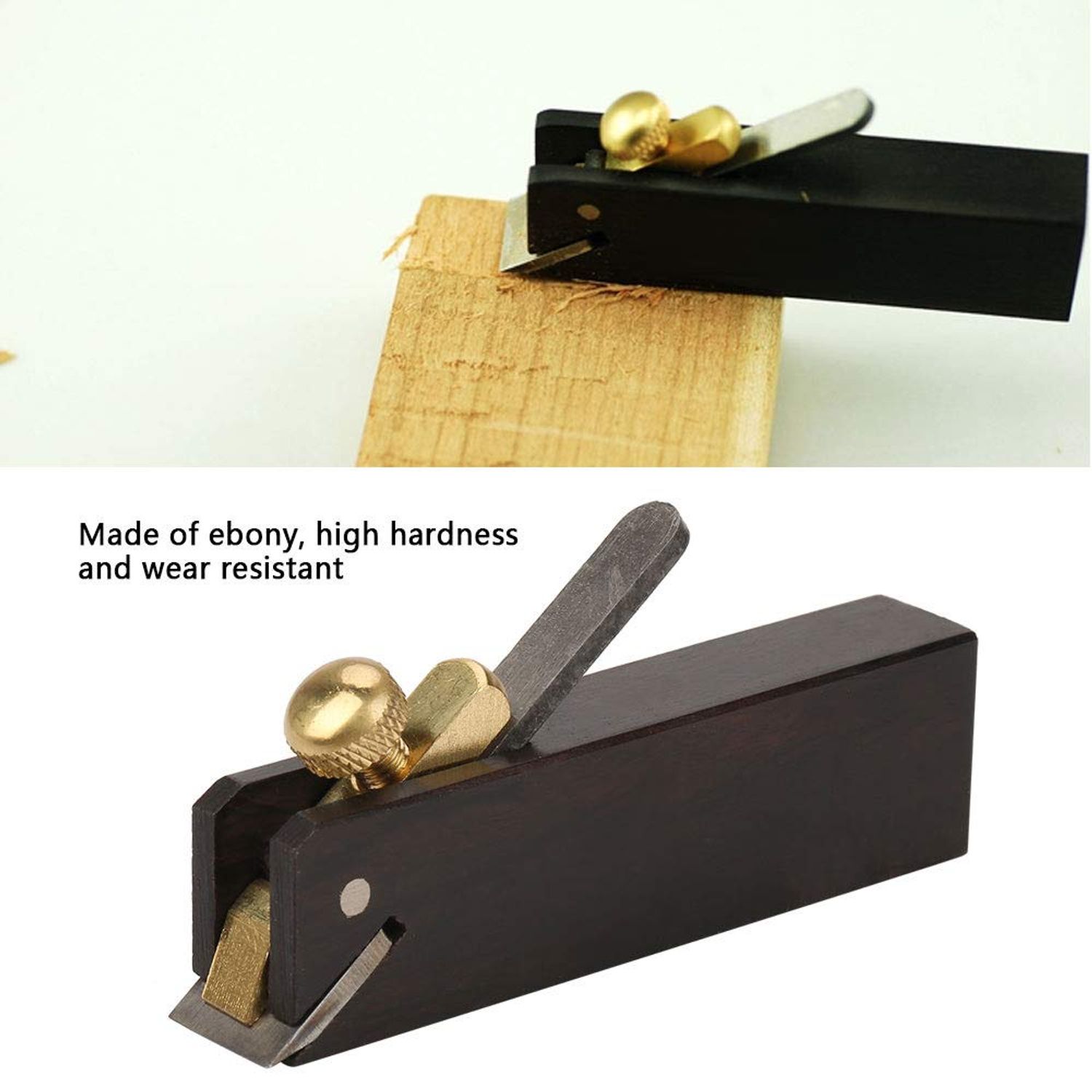 Mini Ebony Wood Hand Planer DIY Woodworking Tool
