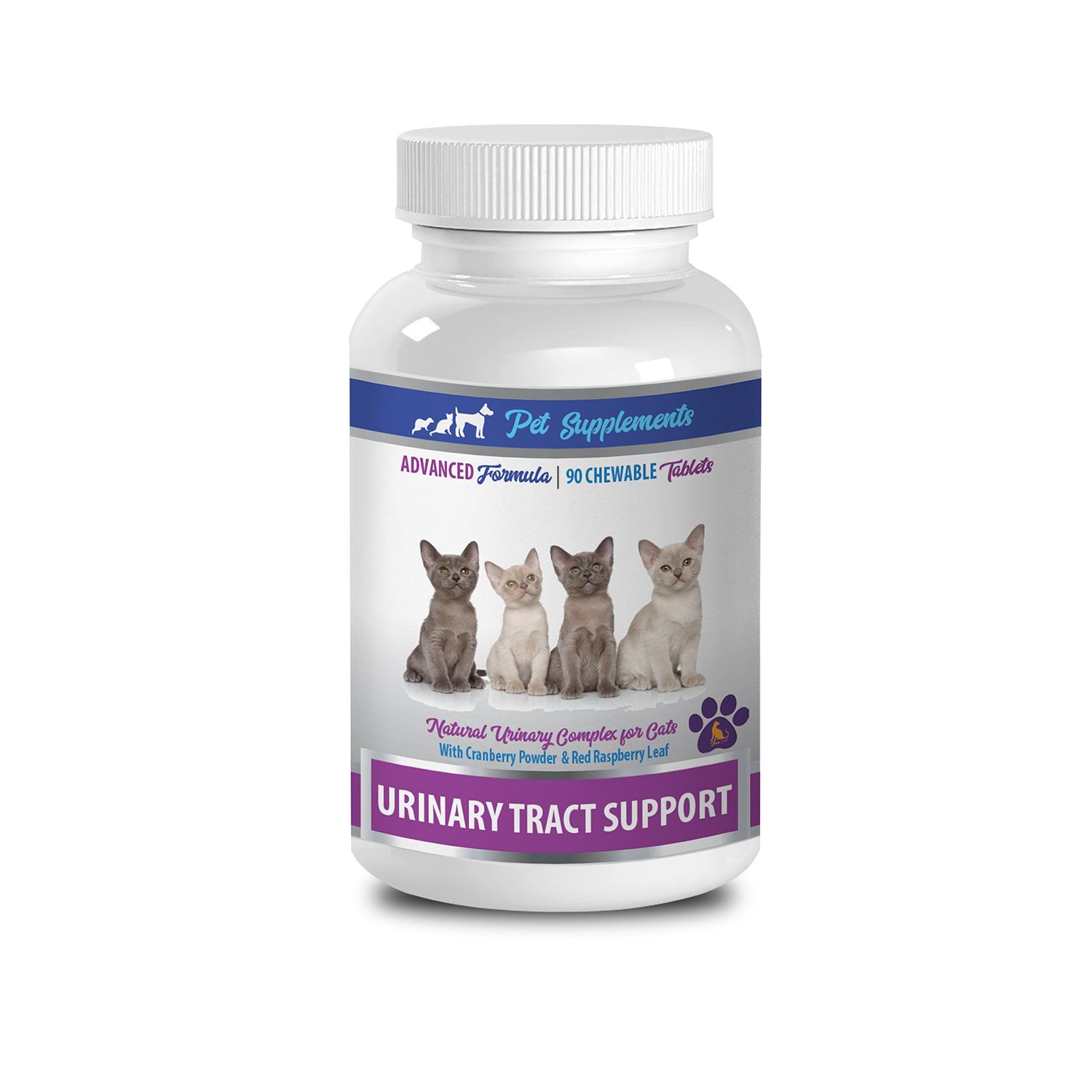 cat Urinary Supplement - CAT Urinary Tract Support - Premium Complex - Chews - cat Cranberry Urinary - 1 Bottle (90 Treats)